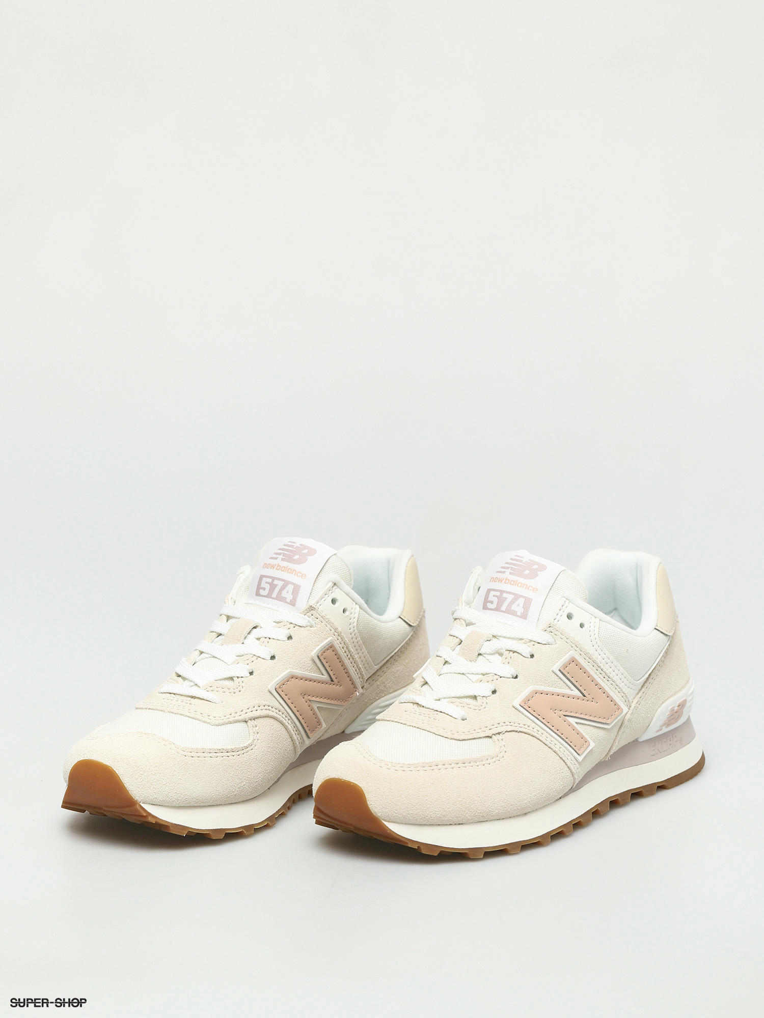 New Balance 574 Shoes Wmn White