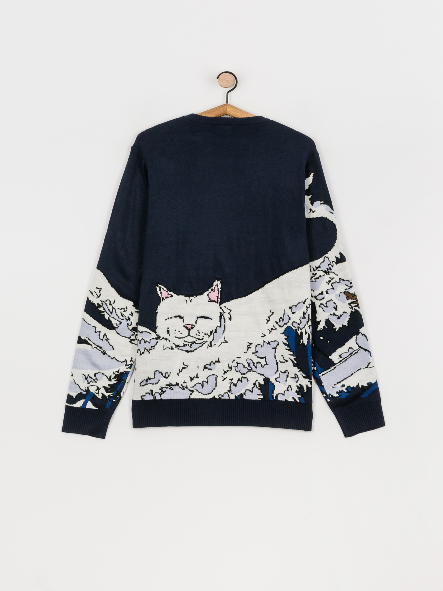 RipNDip Great Wave Sweater (navy)