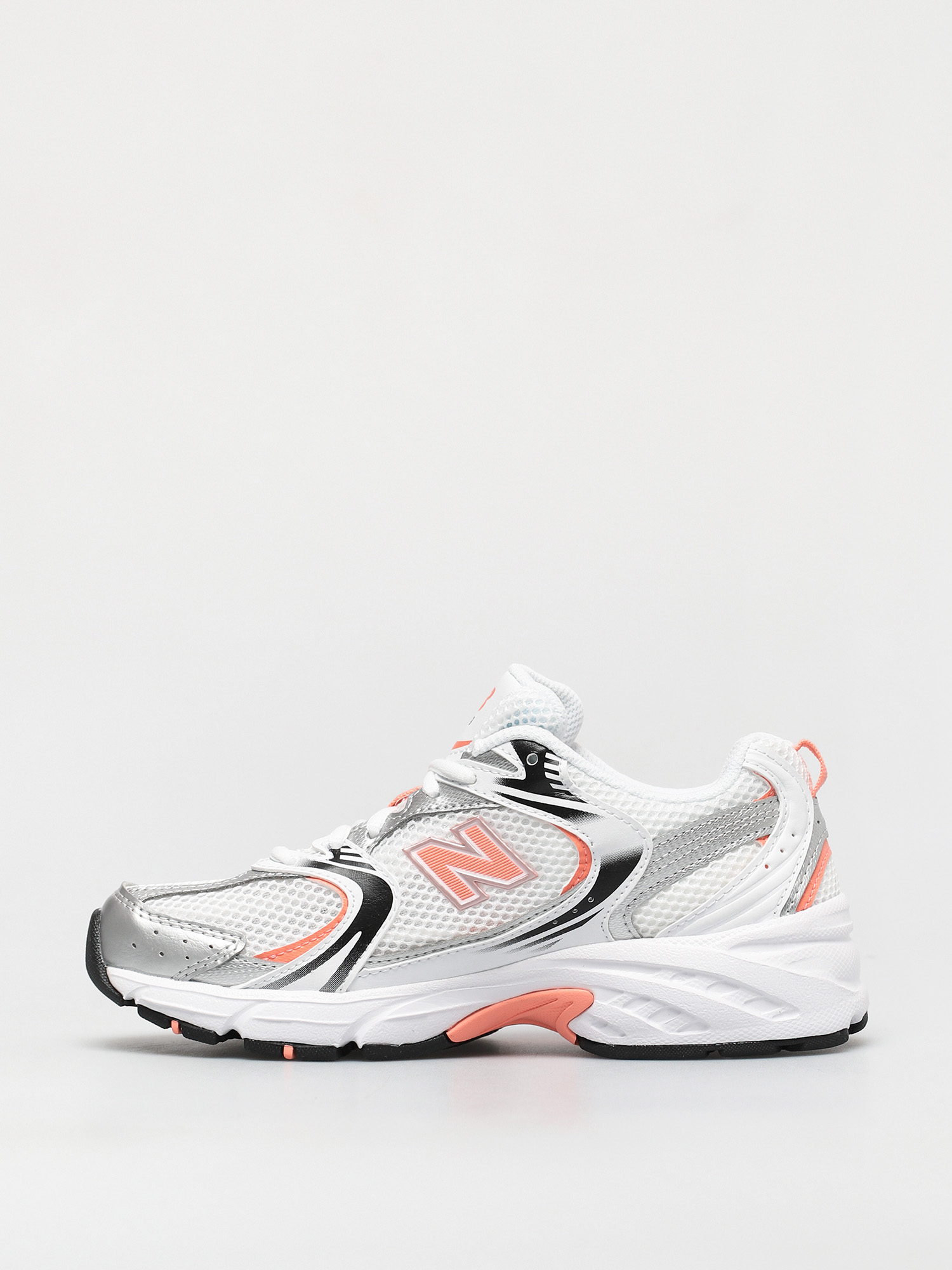 New Balance 530 Shoes (munsell white/paradise pink)