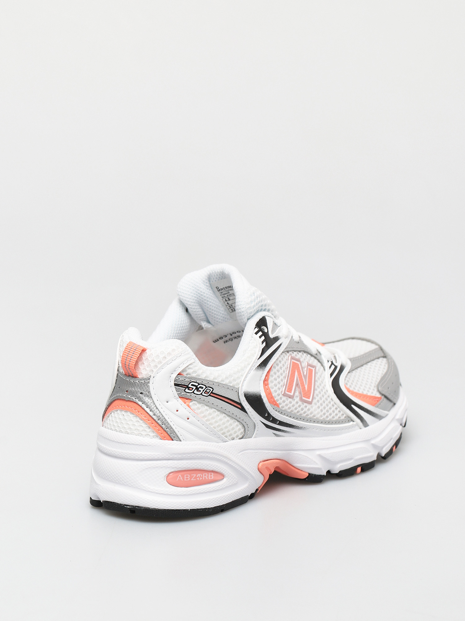 New Balance 530 Shoes (munsell white/paradise pink)