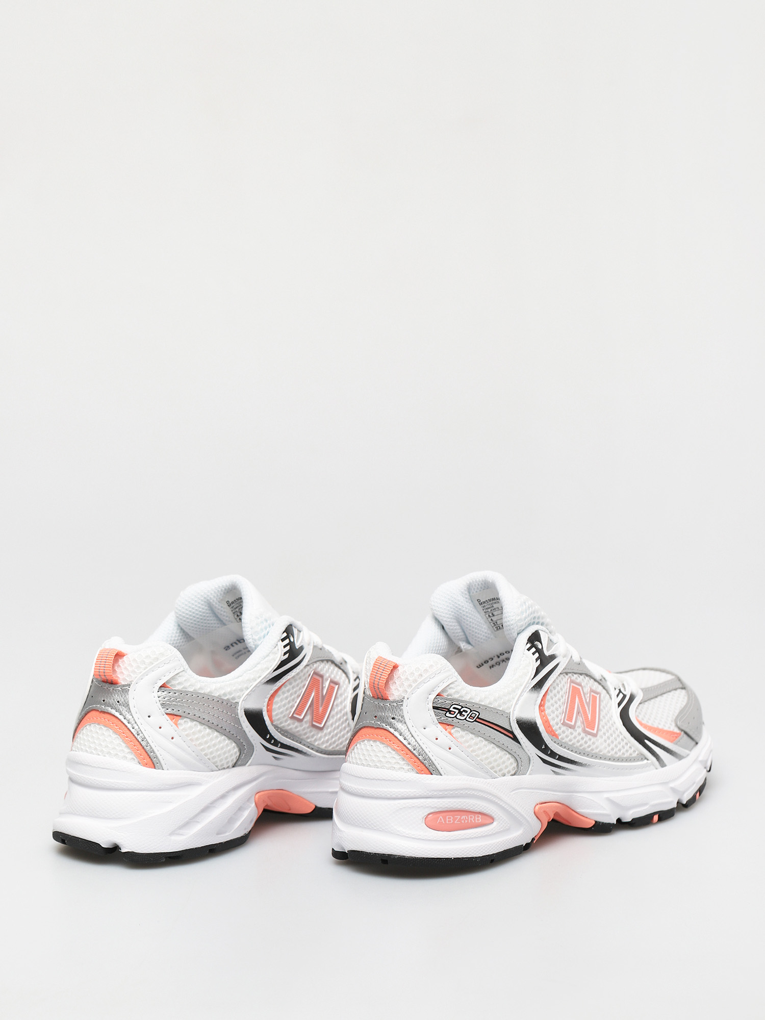 New Balance 530 Shoes (munsell white/paradise pink)