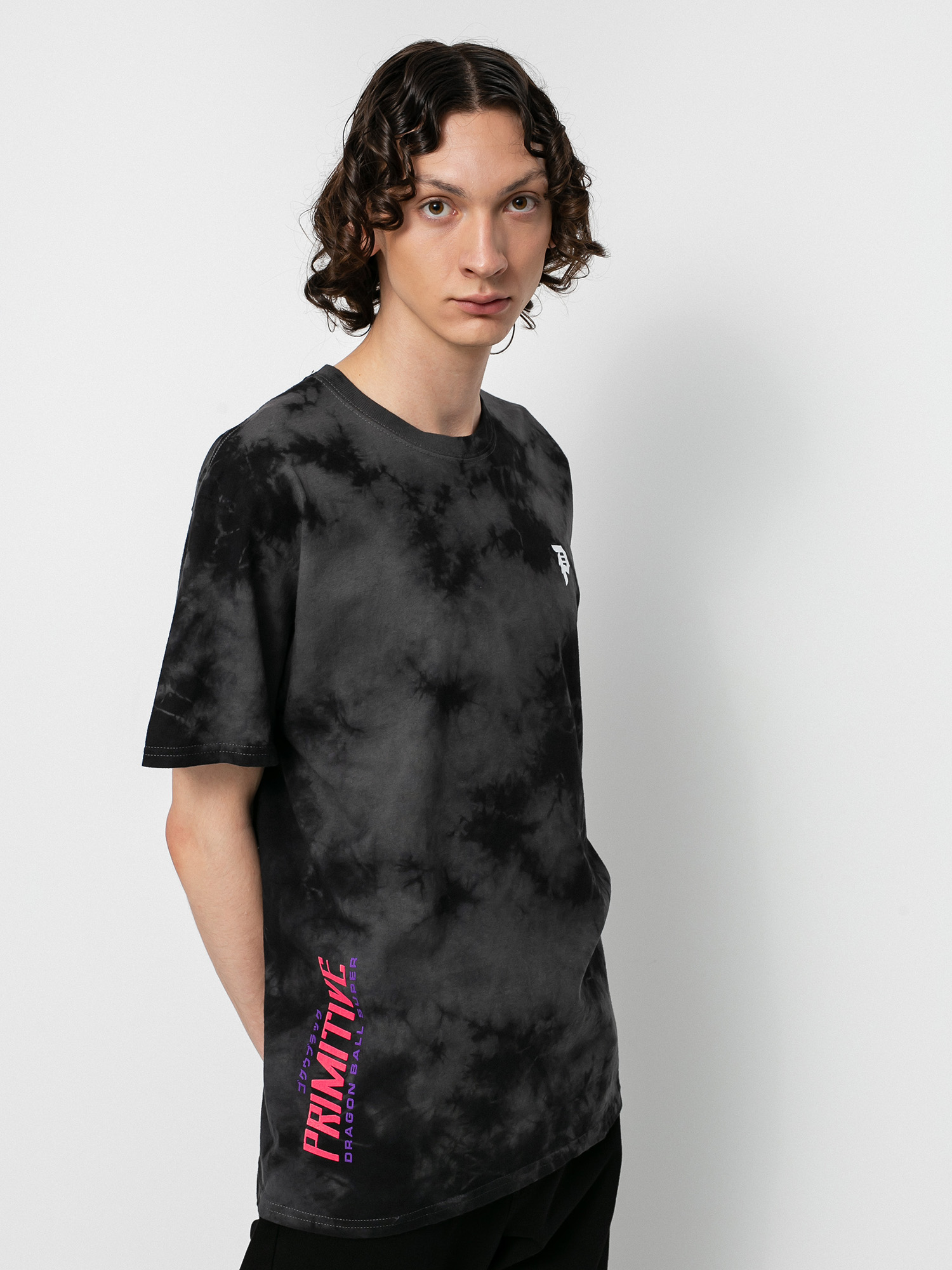 Primitive Goku Black Rose Washed T-shirt (black)