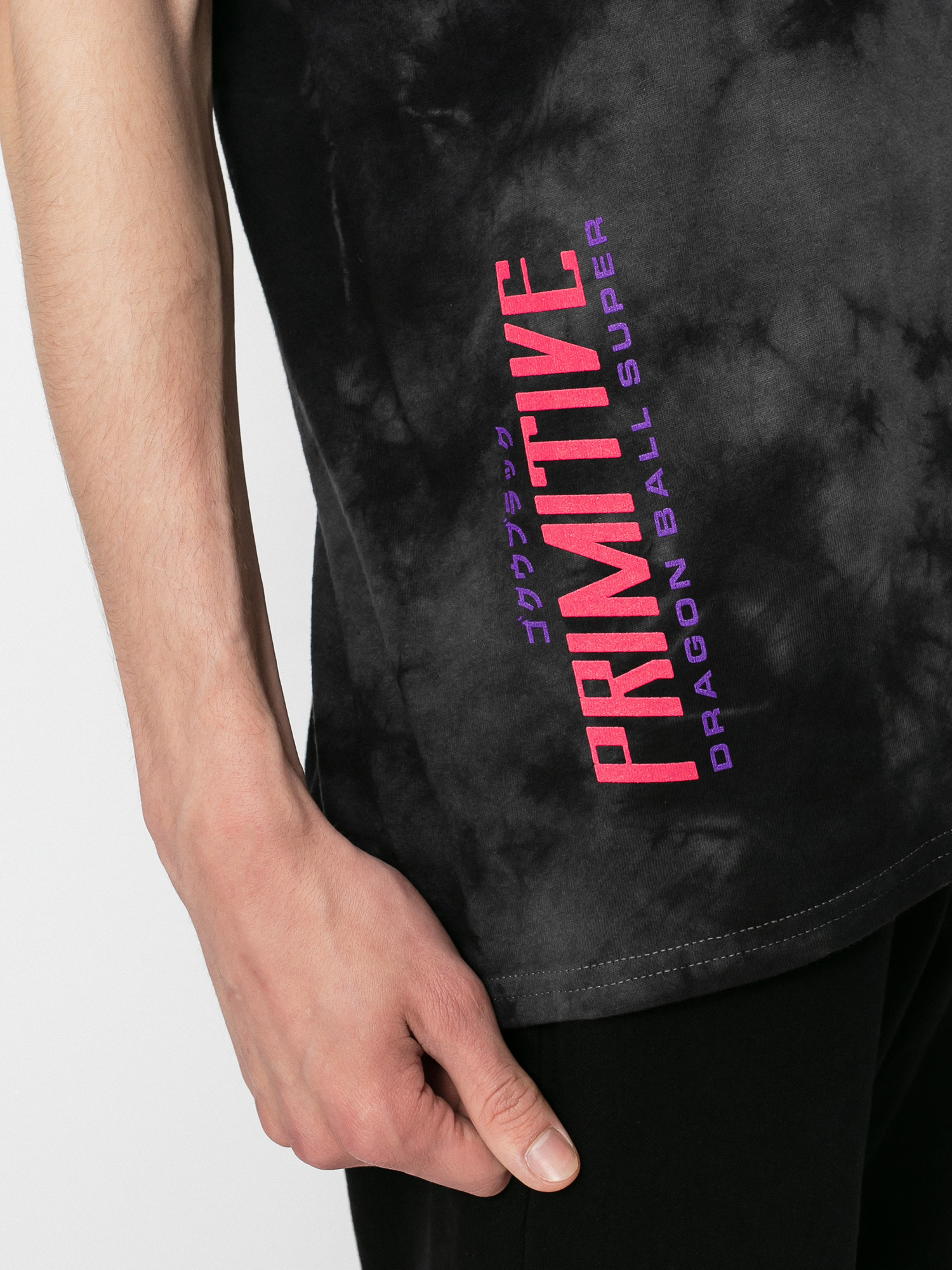 Primitive Goku Black Rose Washed T-shirt (black)