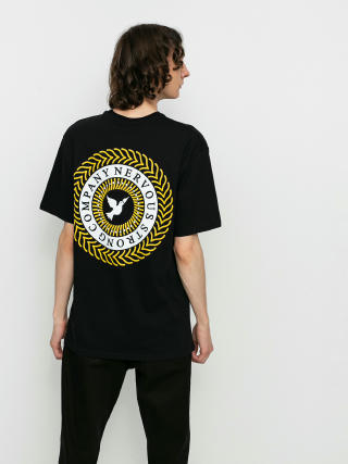 Nervous Swirl T-shirt (black)