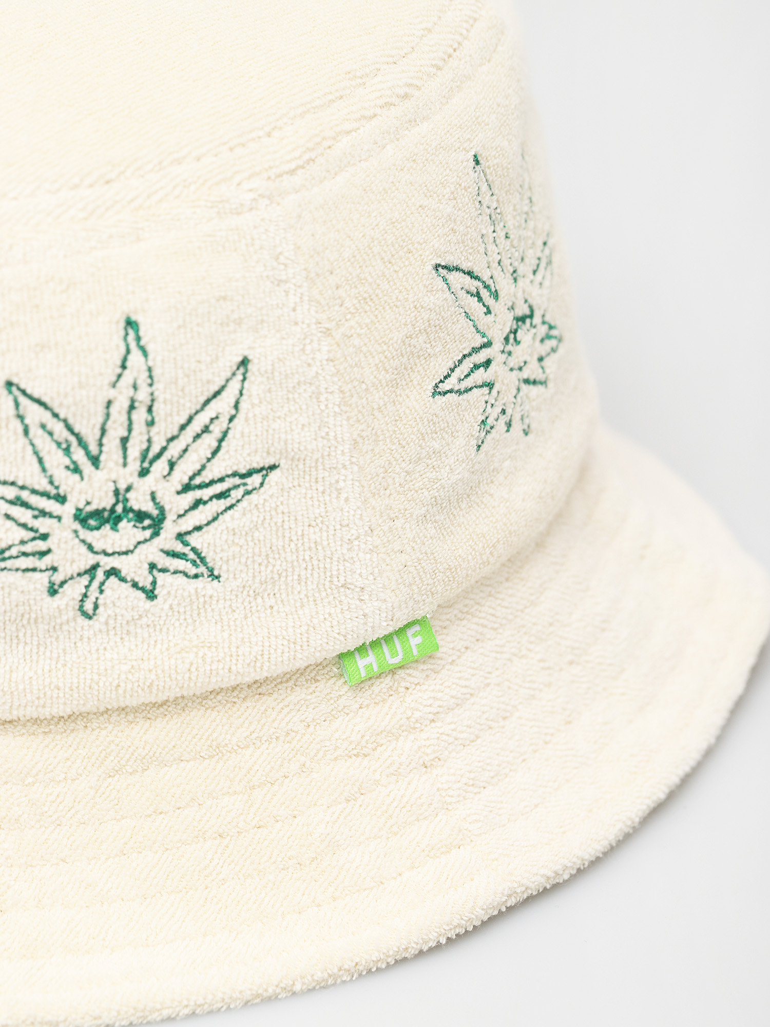HUF X 420 Green Buddy Terry Cloth Hut/schibermütze (natural)