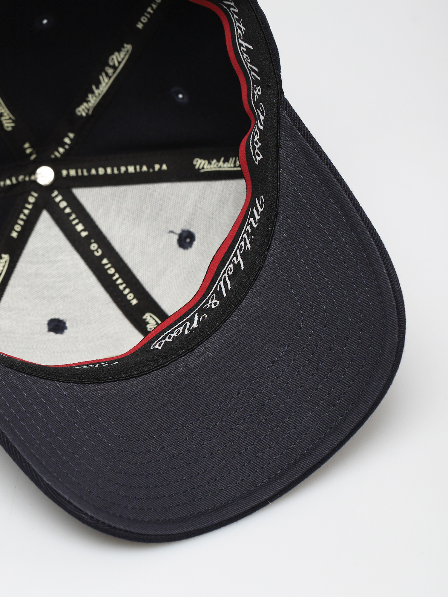 Mitchell & Ness Ncaa  Logo Redline ZD Cap (university of michigan/navy)