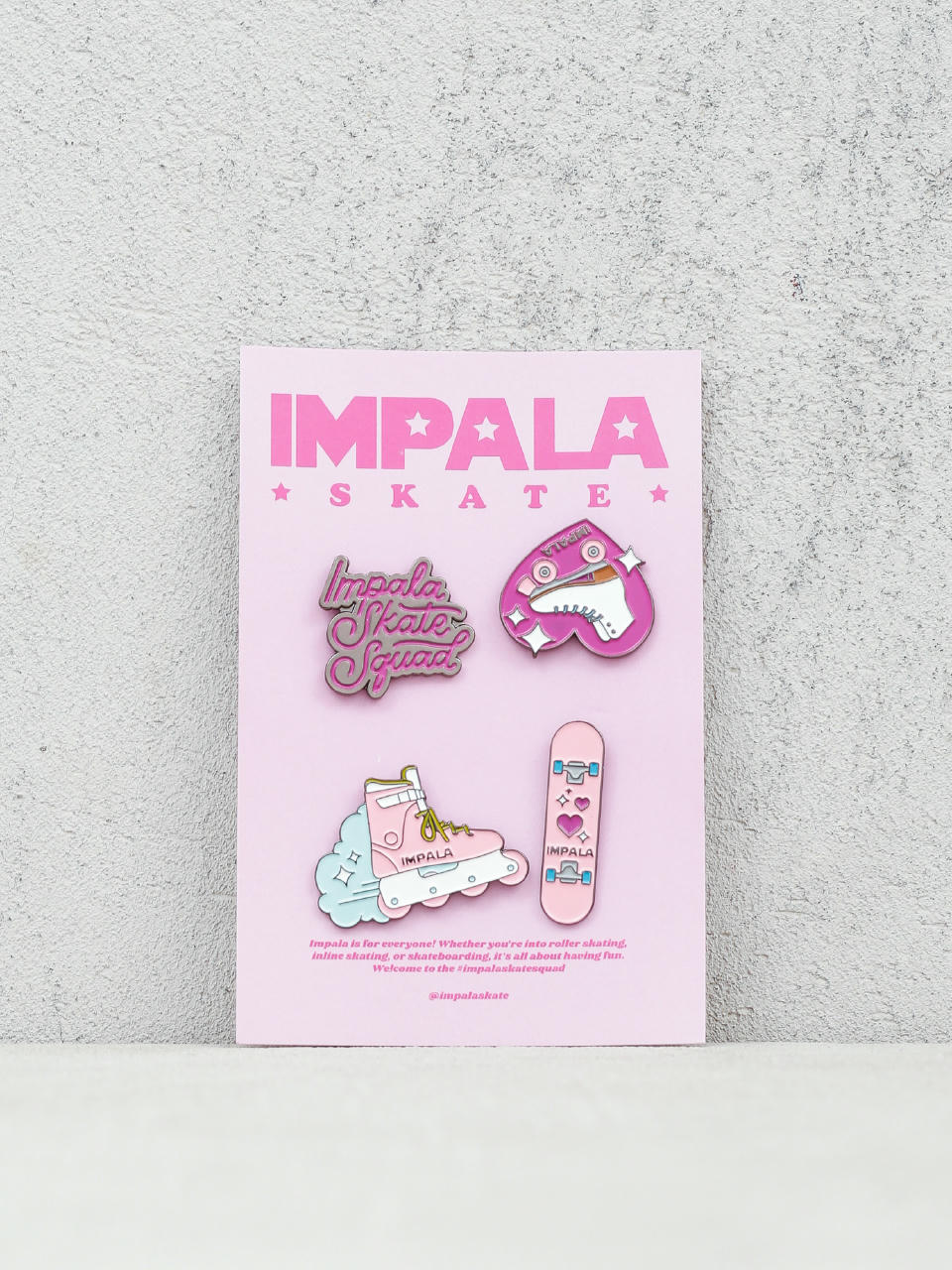 Impala Skate Enamel Pin Pack Accessoire (assorted)