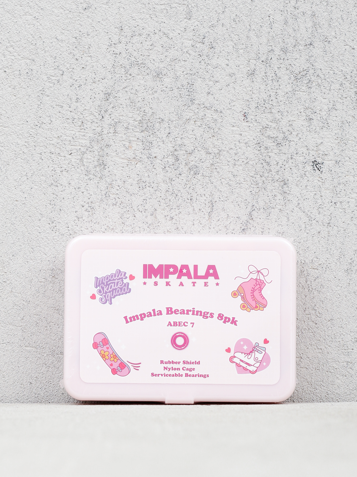 Impala Abec 7 Bearings Pack Bearings Wmn (pink)