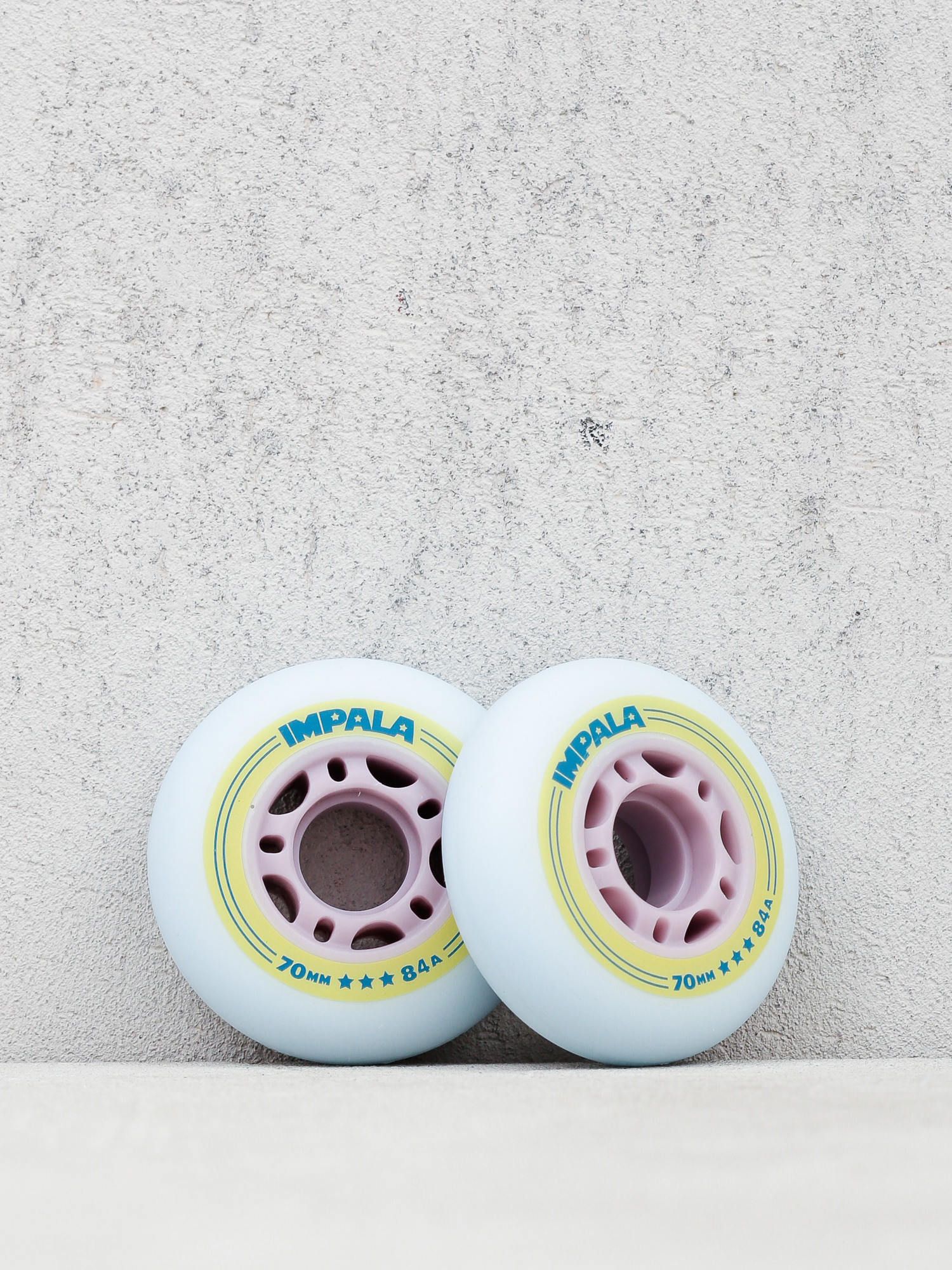 Impala Inline Wheel Wheels Wmn (sky blue/yellow)