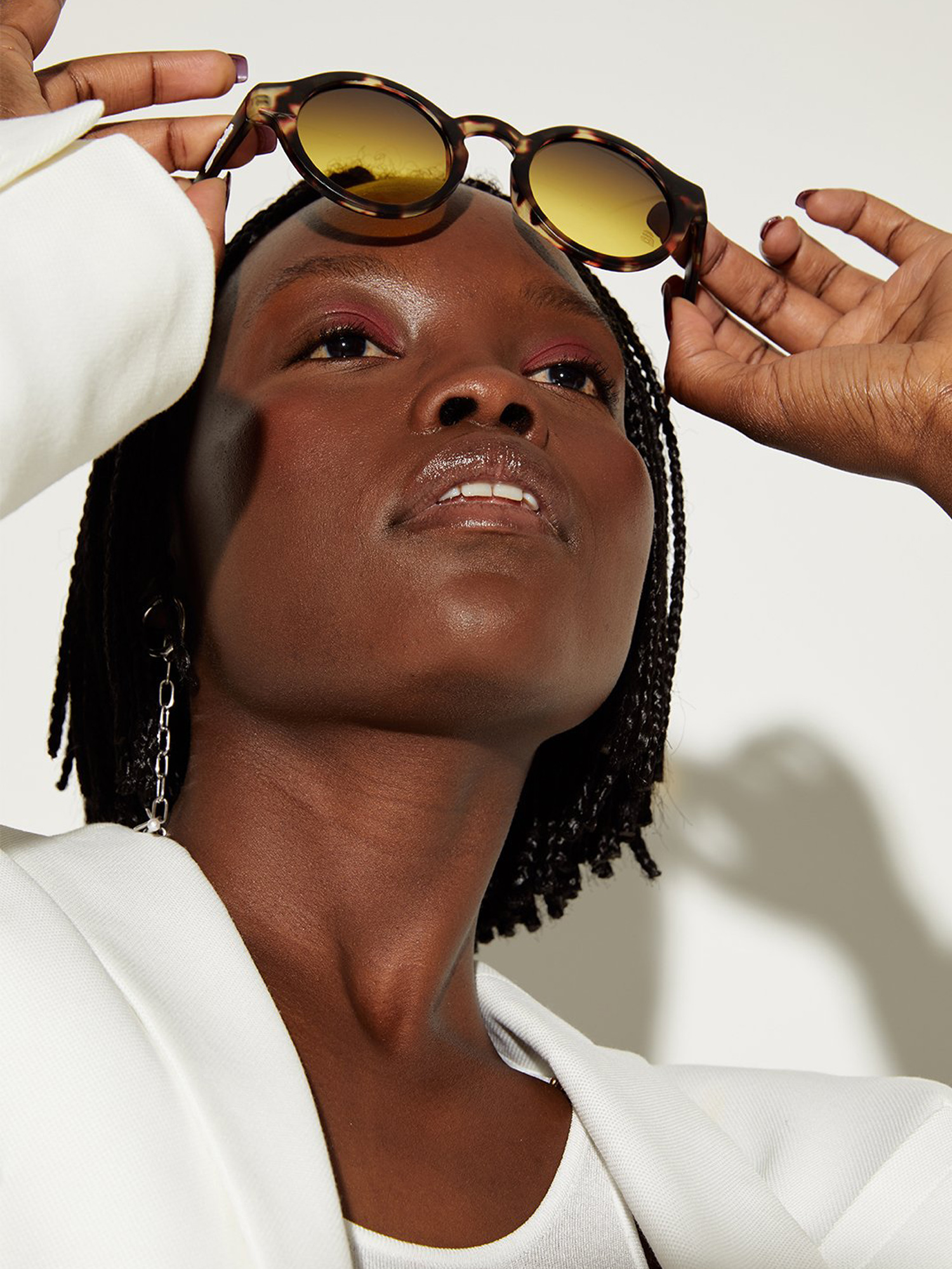 Szade Lazenby Sonnenbrille (spiced chestnut/unmellow yello)