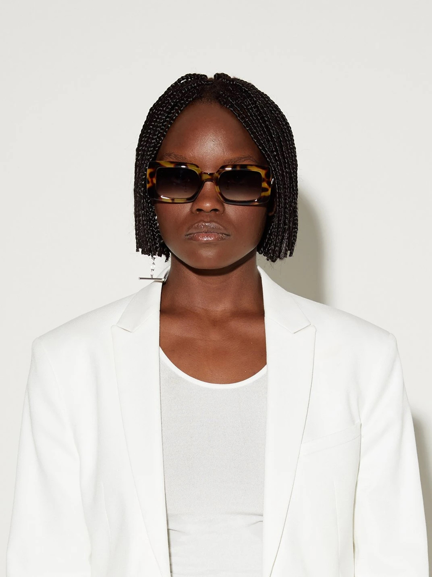 Szade Dart Sunglasses (pinta tort/ecru/hust brwn)