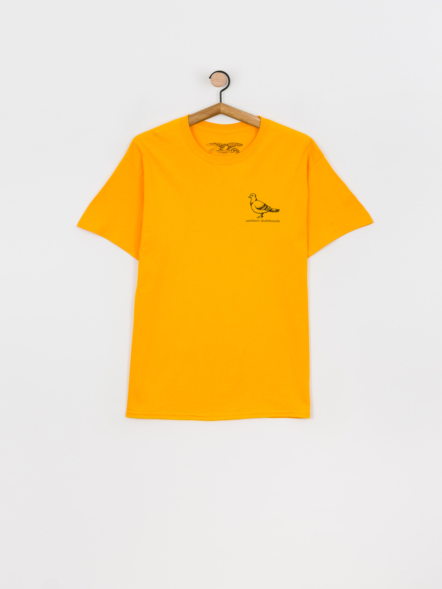 Antihero Basic Pigeon T-shirt (gold/black)