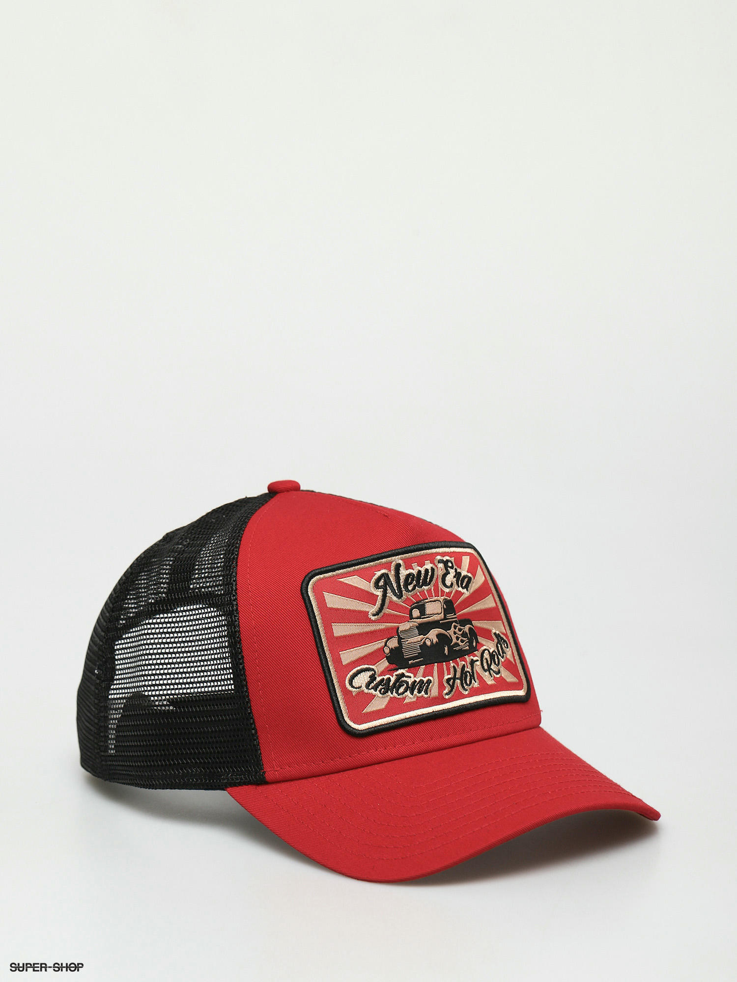 new era hot rod trucker cap