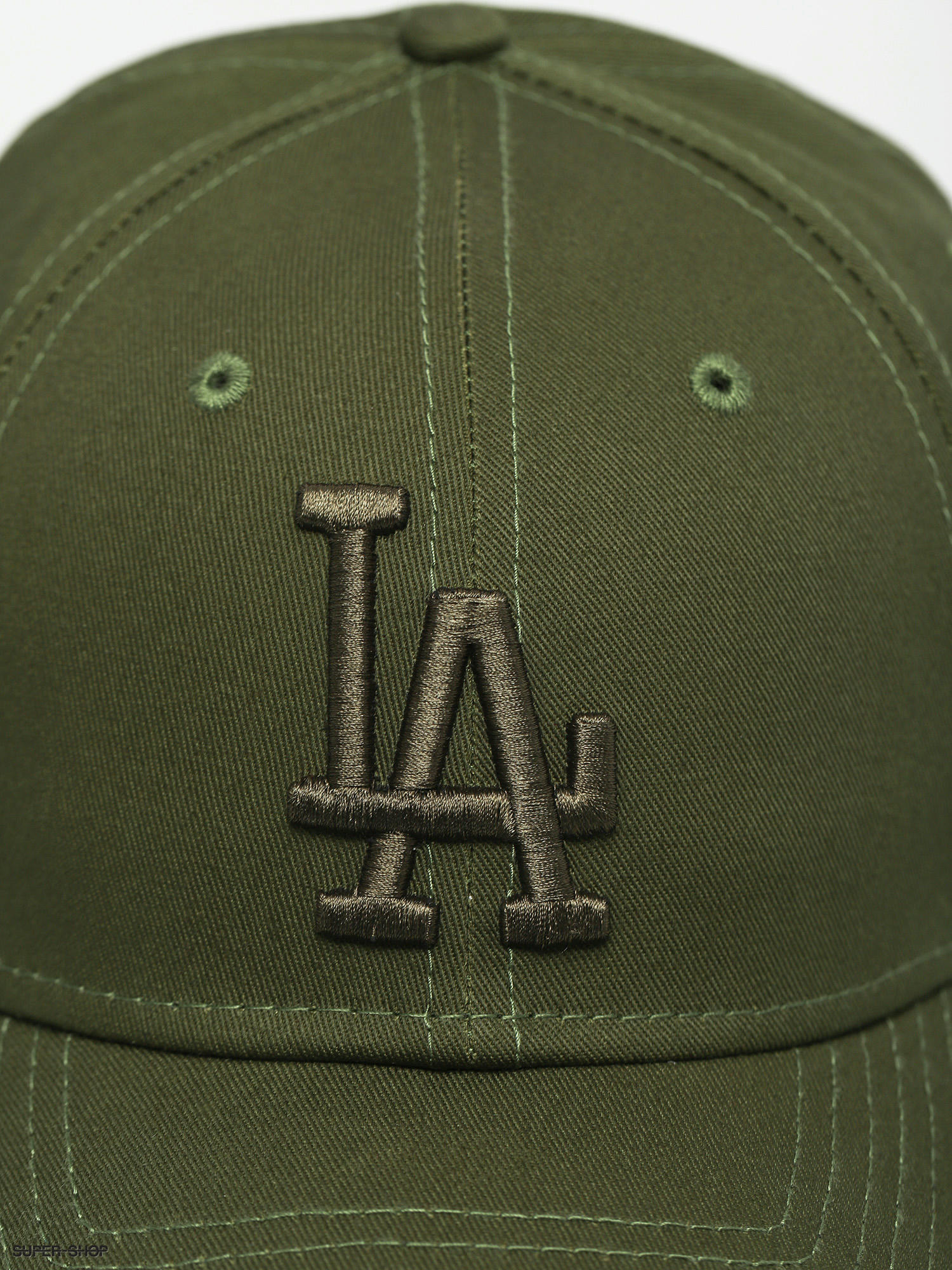 new era mlb la dodgers league essential 9fifty snapback cap green med