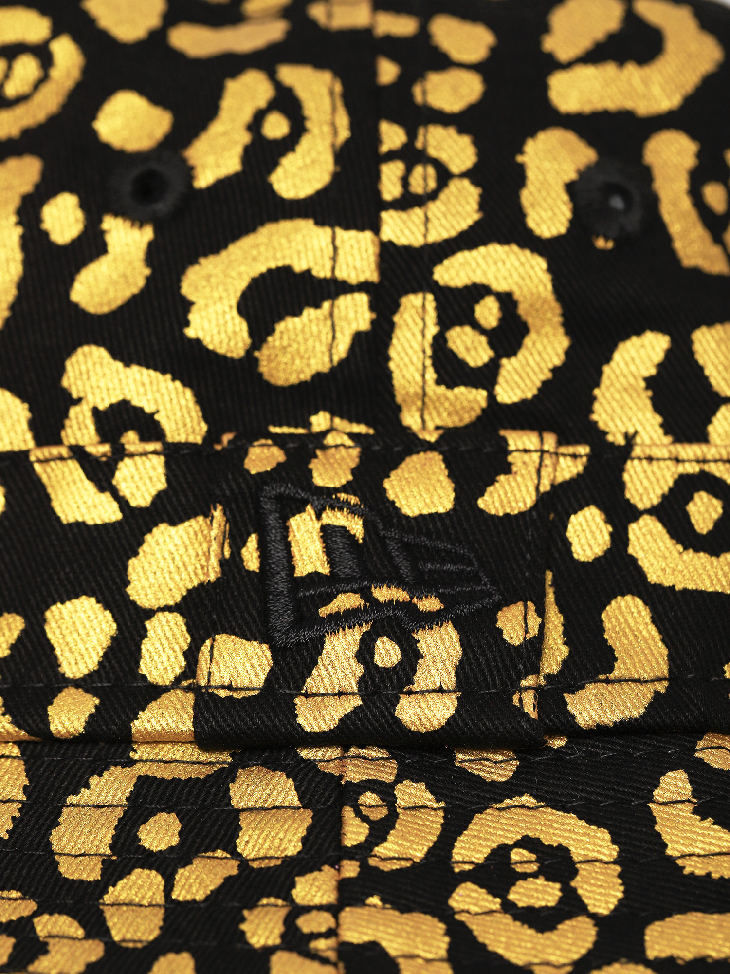 New Era Metallic Print Hat Wmn (black)