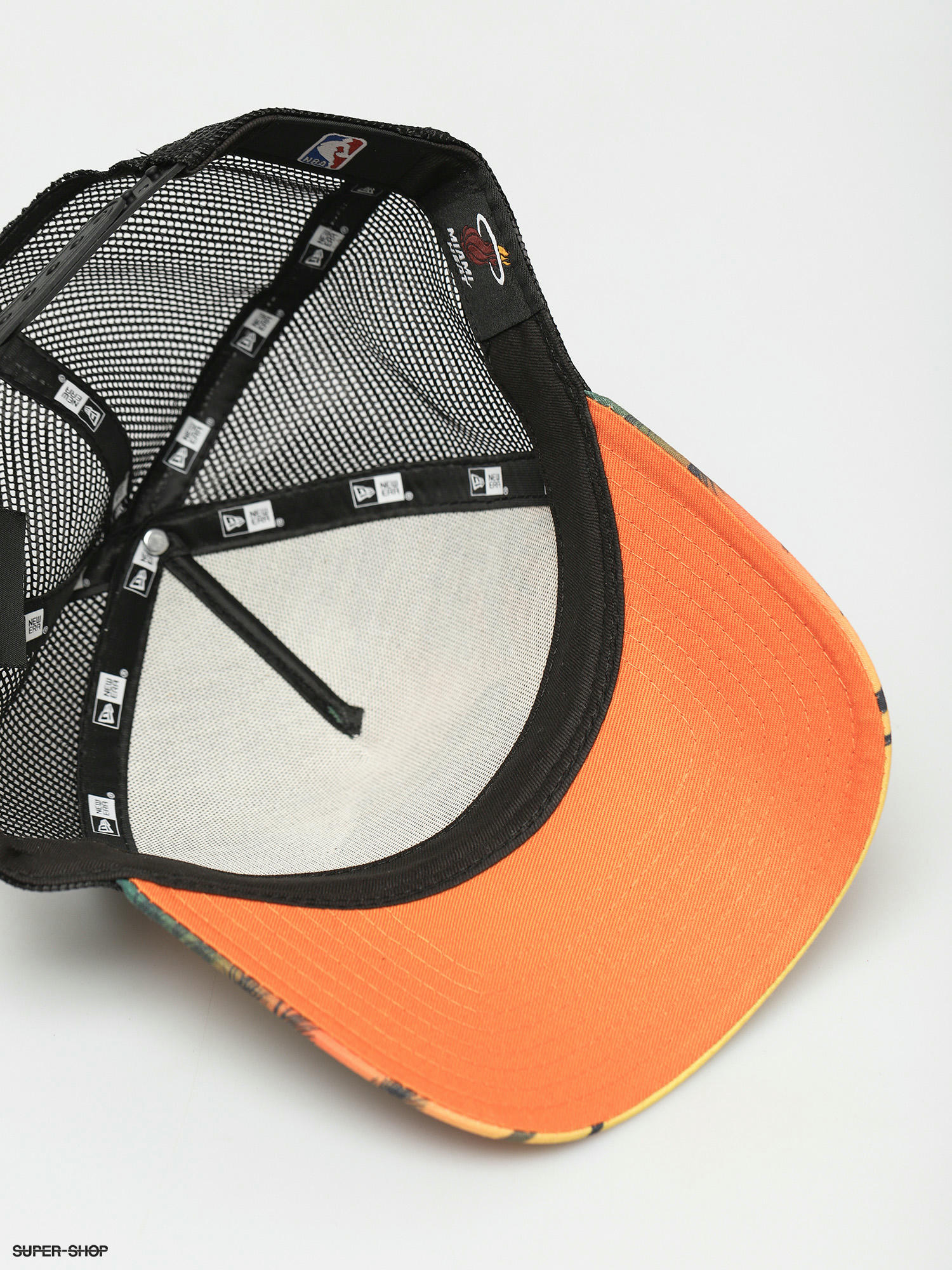 New Era Tonal Mesh Trucker Los Angeles Dodgers Cap (orange)