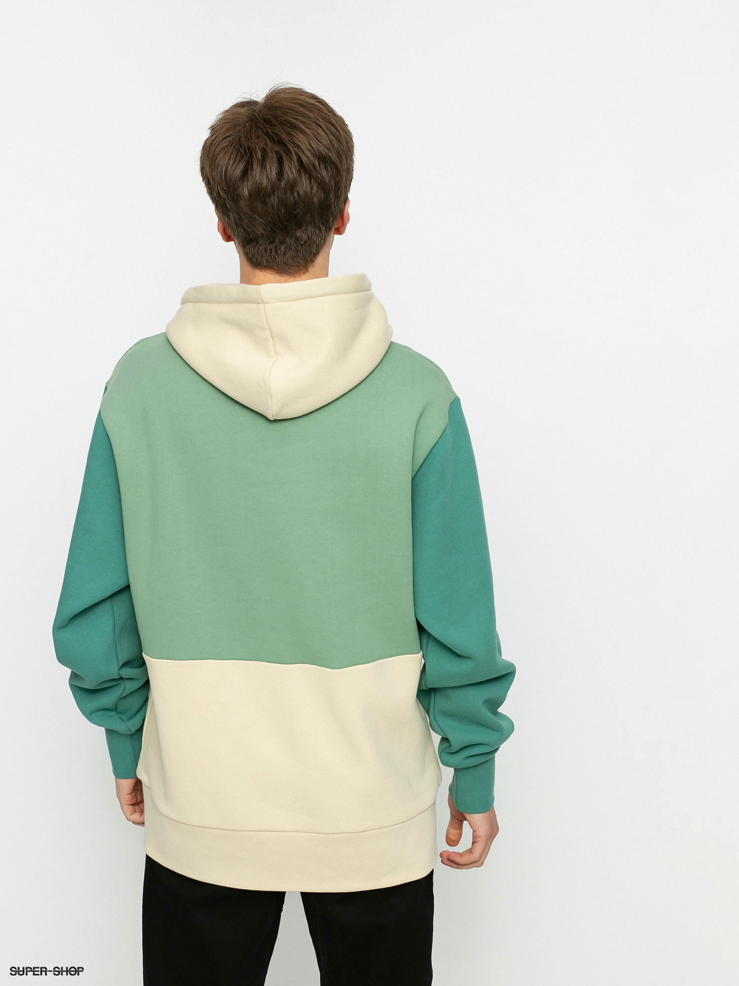 Urban outfitters pastel on sale color block hoodie