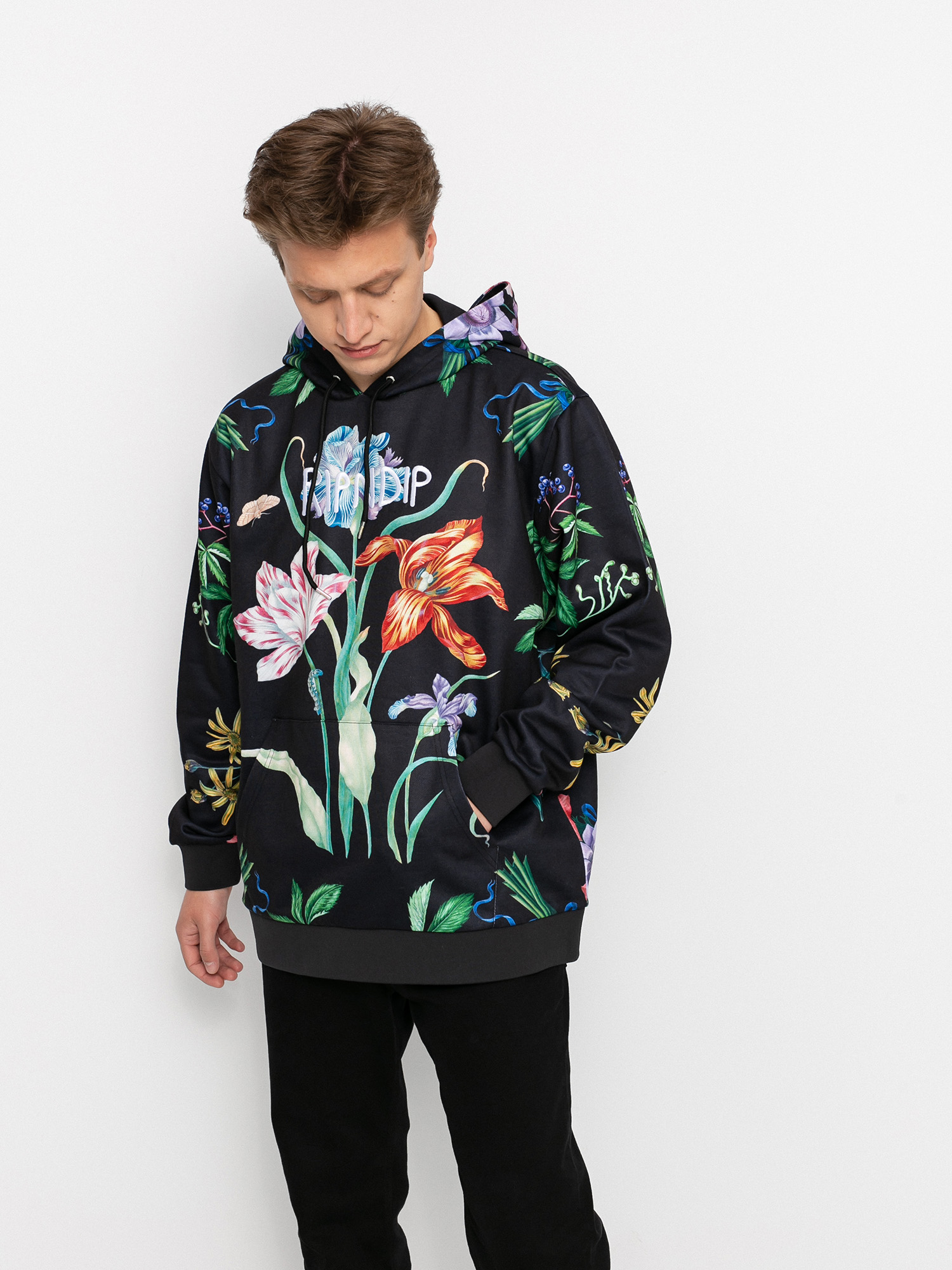 RipNDip Green House HD Hoodie - black (black)