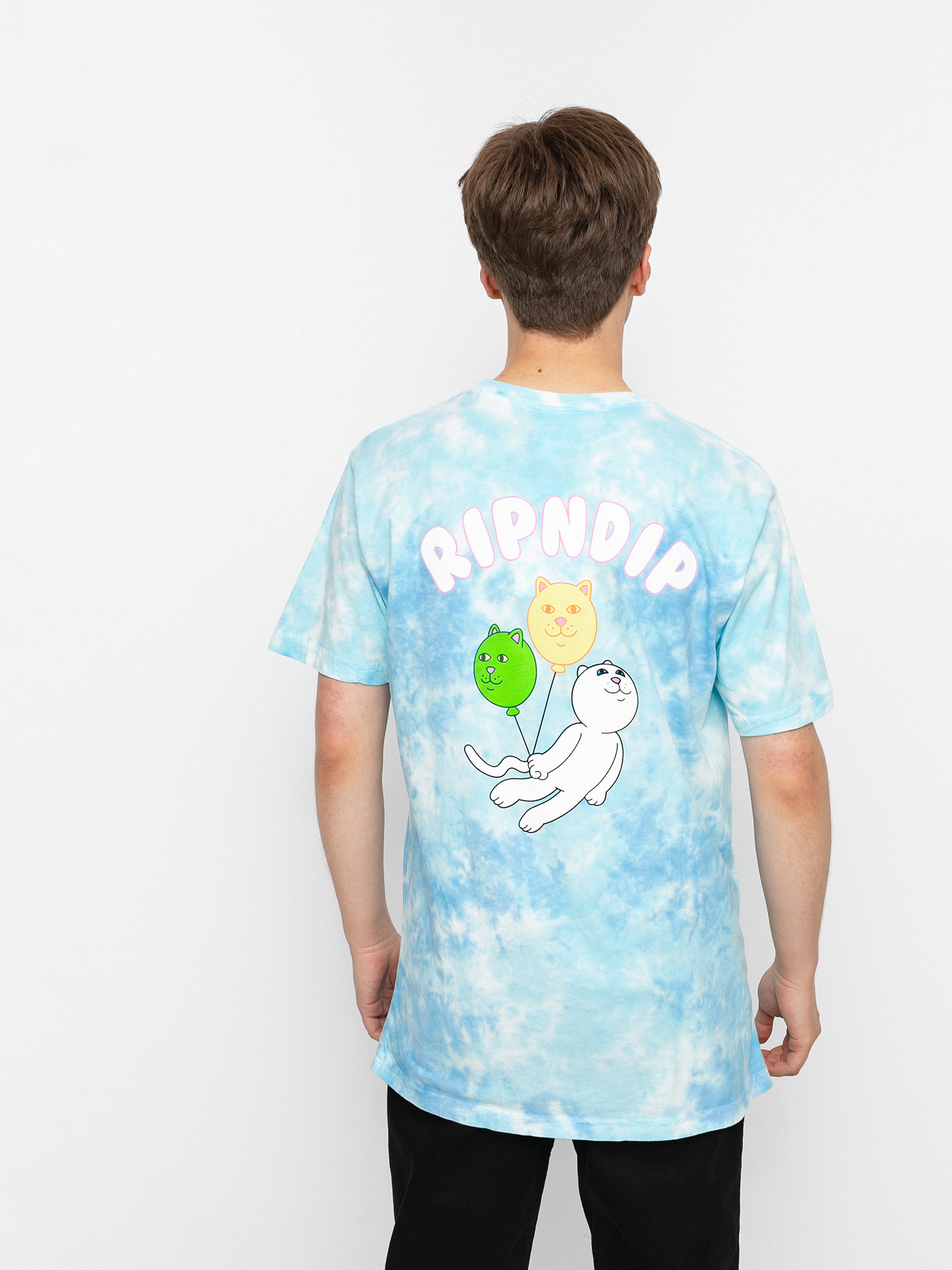 RipNDip Drifting Away T-shirt multicolor (blue tie dye)