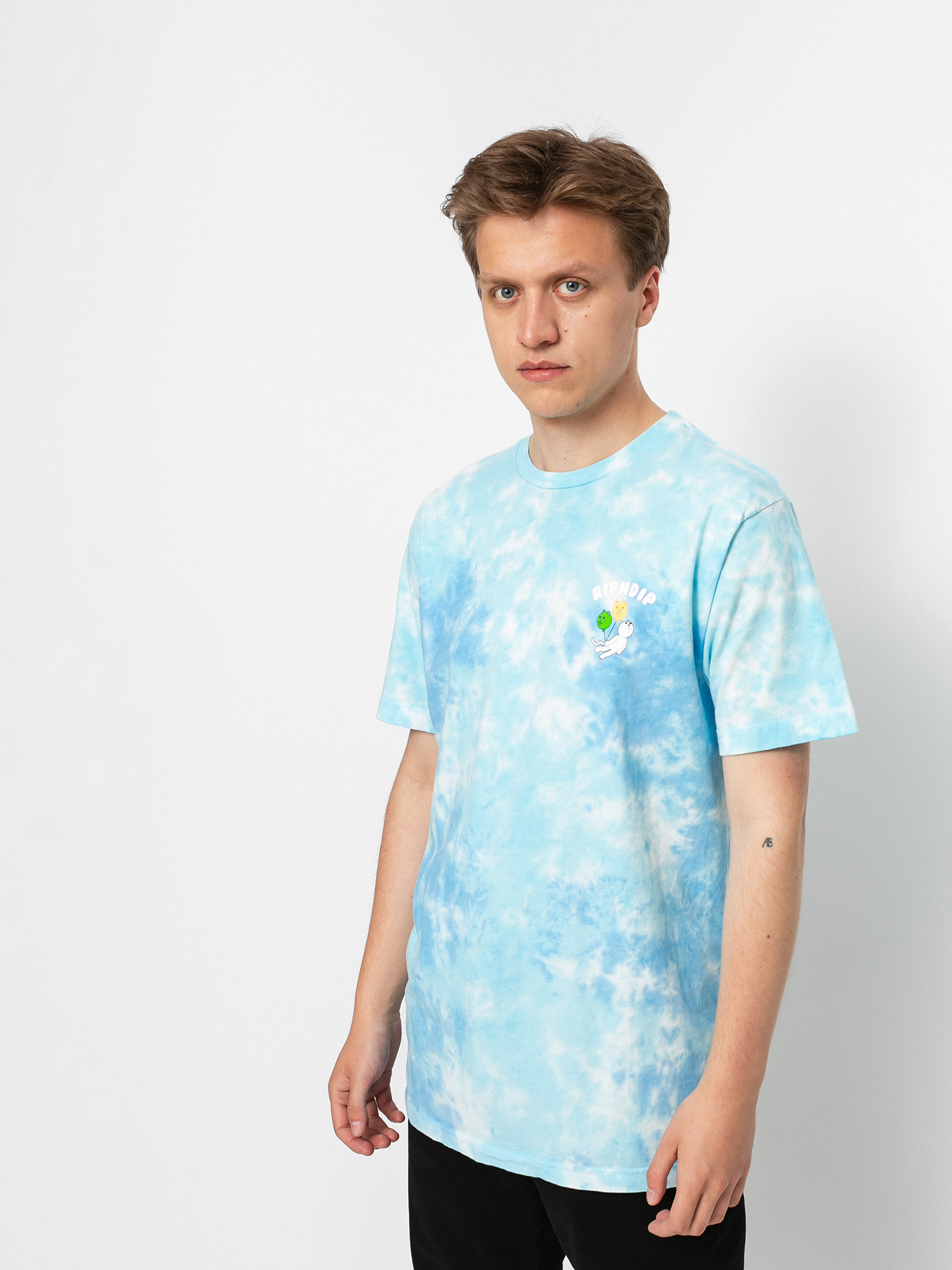 RipNDip Drifting Away T-shirt - multicolor (blue tie dye)