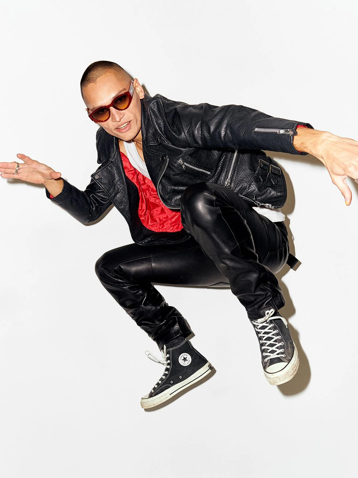 Szade Kershaw Sunglasses (blood plum/unmellow yellow)