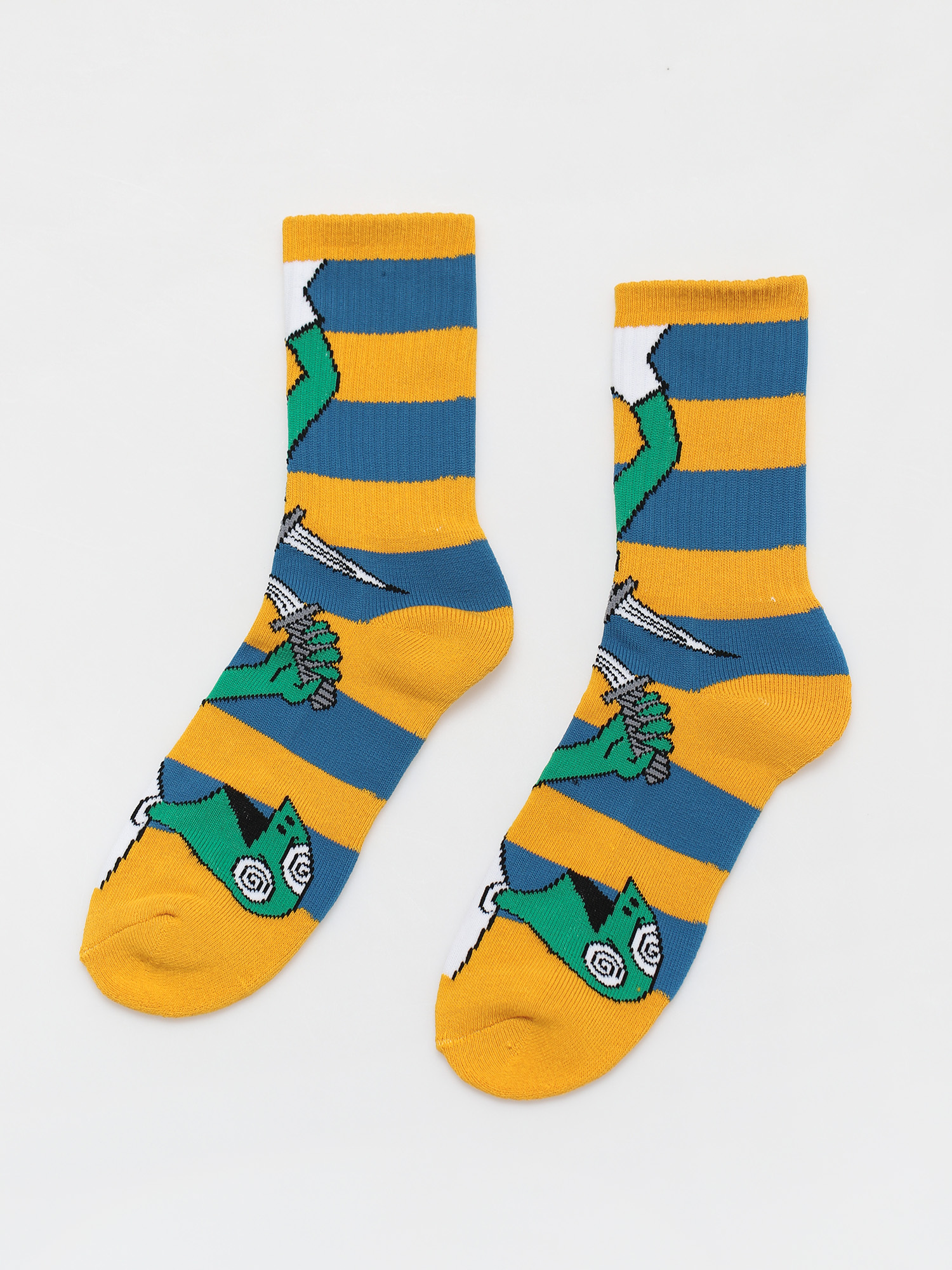 Toy Machine Kill Art Socks (navy/yellow)