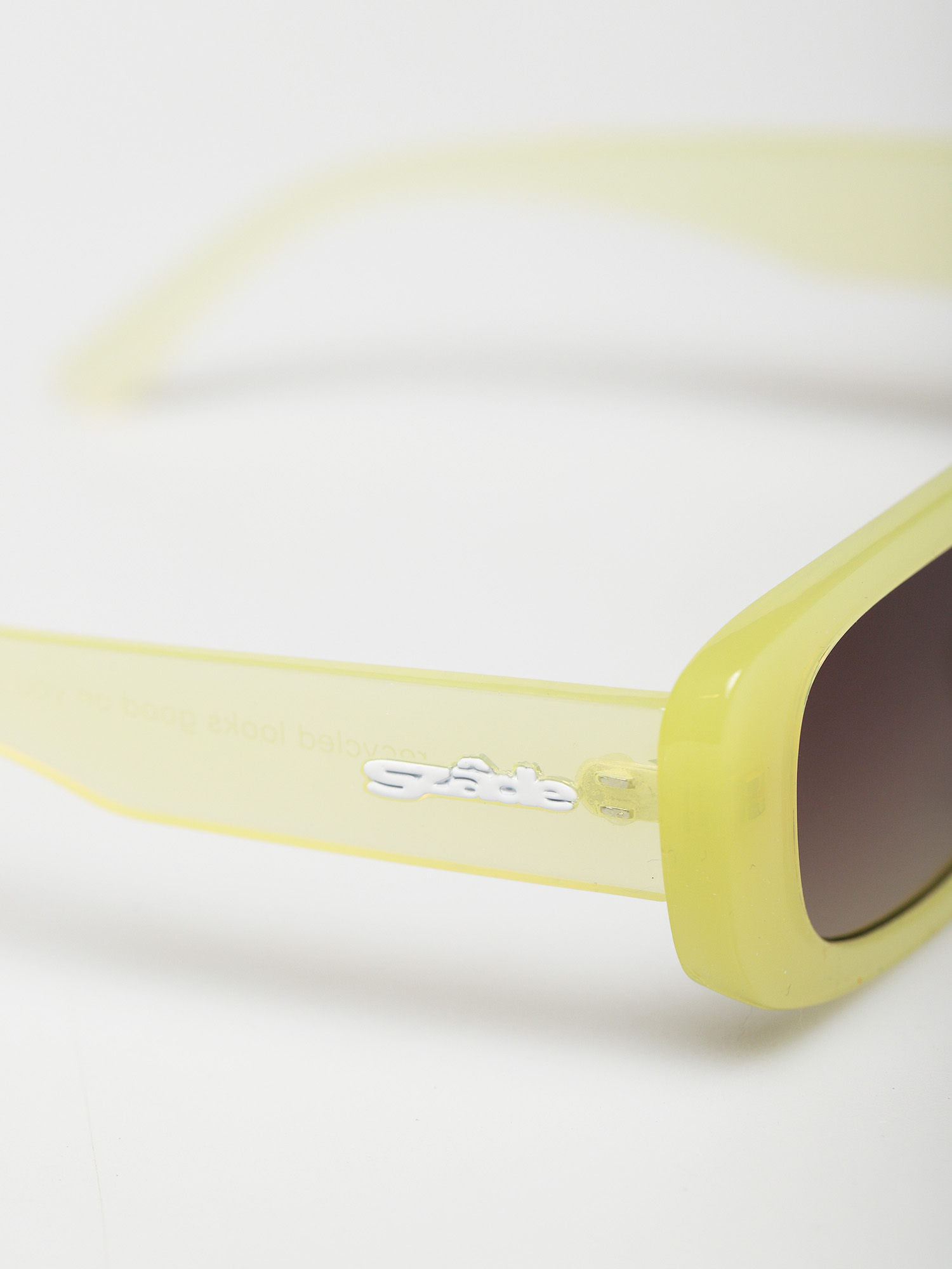 Szade Dollin Sunglasses (tainted lime/hustler brown)