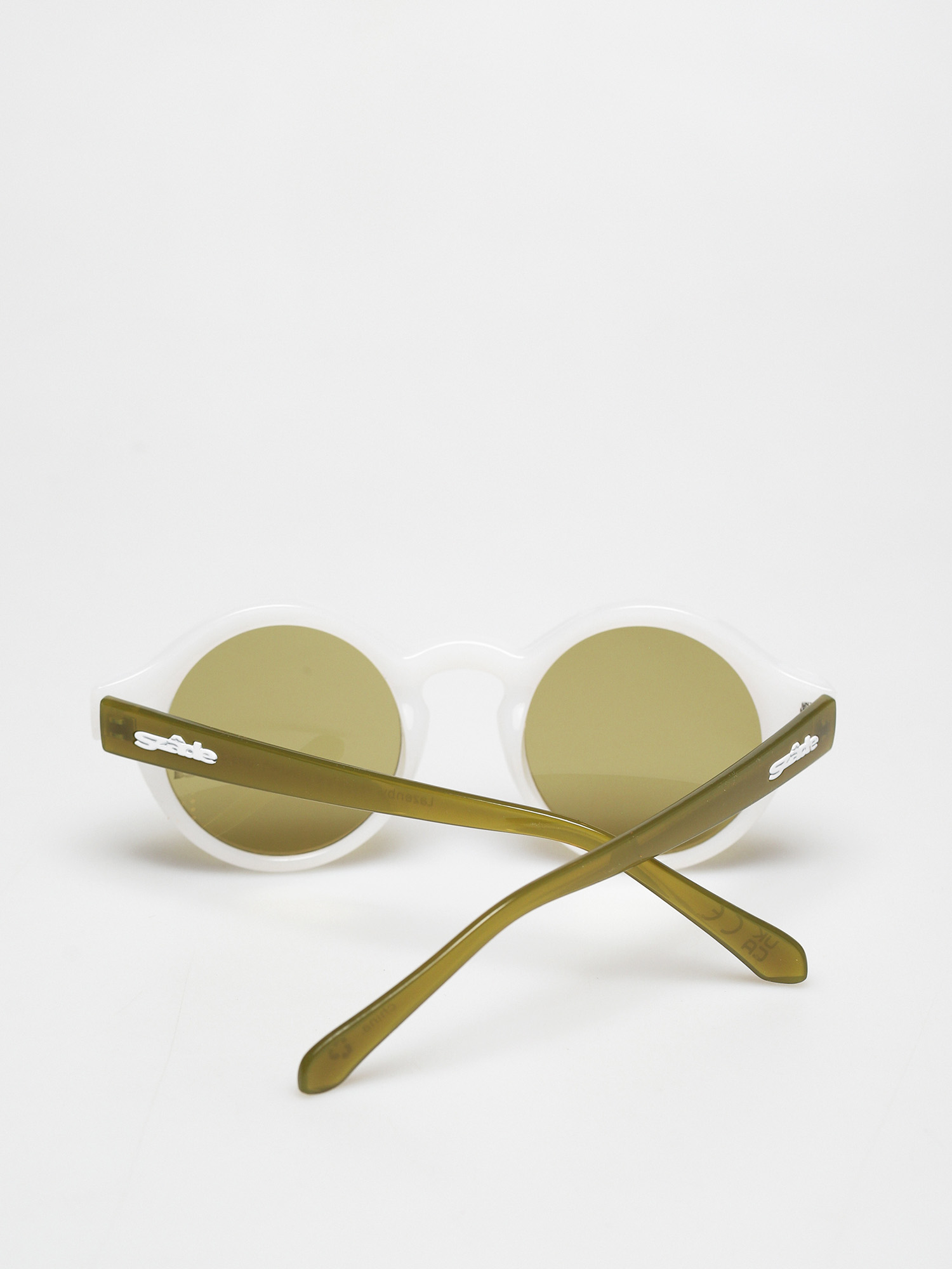 Szade Lazenby Sunglasses (bleach wht/char olive/caper)