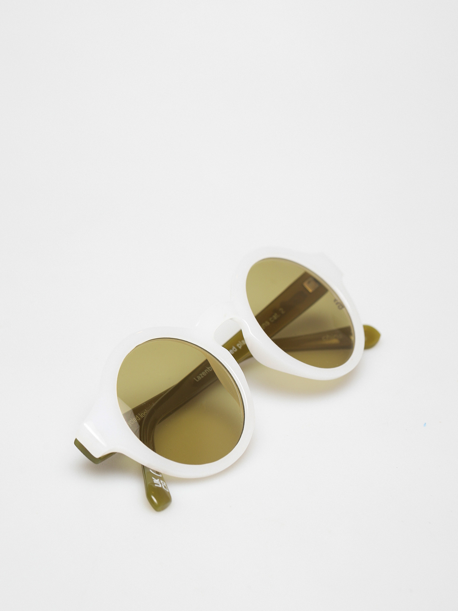 Szade Lazenby Sunglasses (bleach wht/char olive/caper)