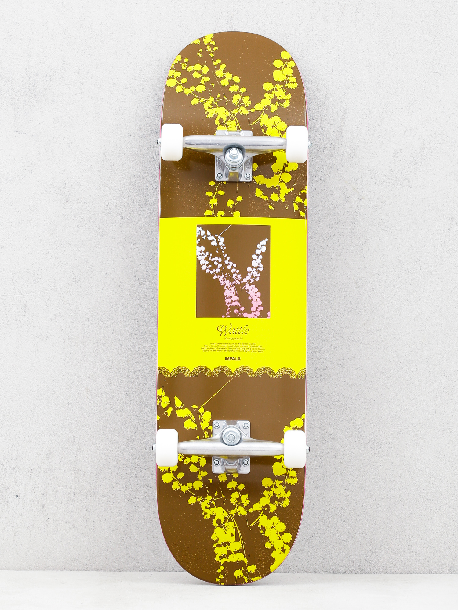 Impala Blossom Skateboard Skateboard (wattle)