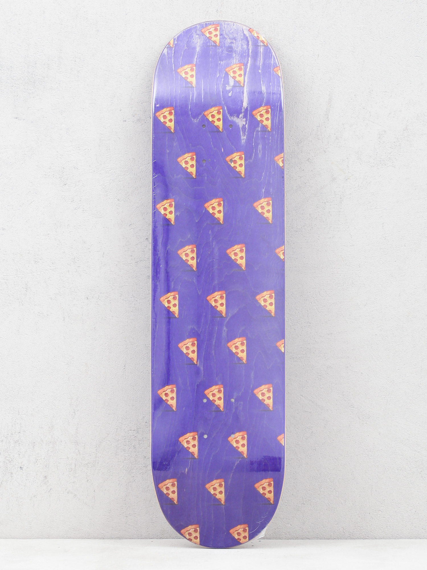 Pizza Skateboards Emoji Pattern Deck (navy)