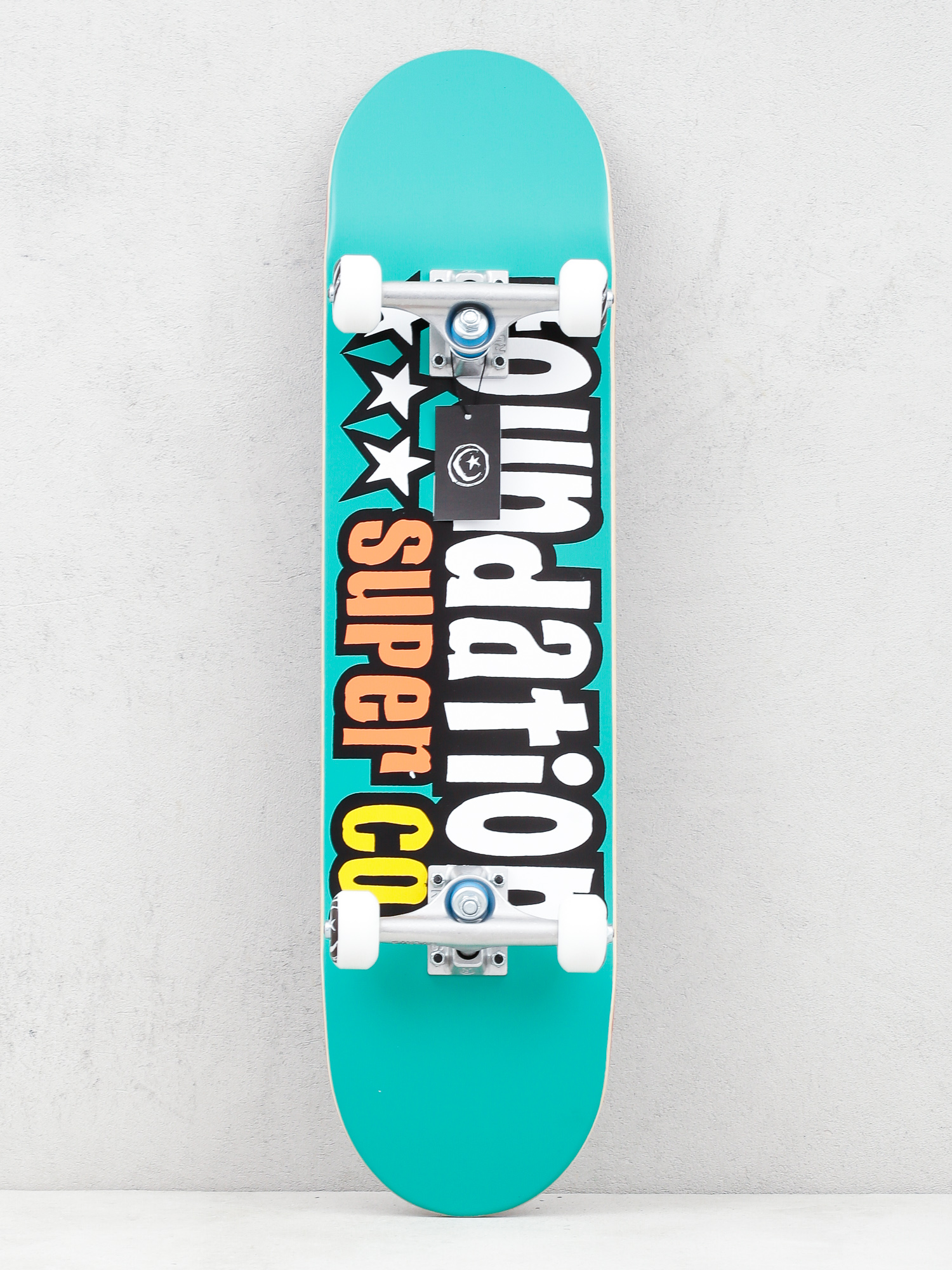 Foundation Star Skateboard (teal)