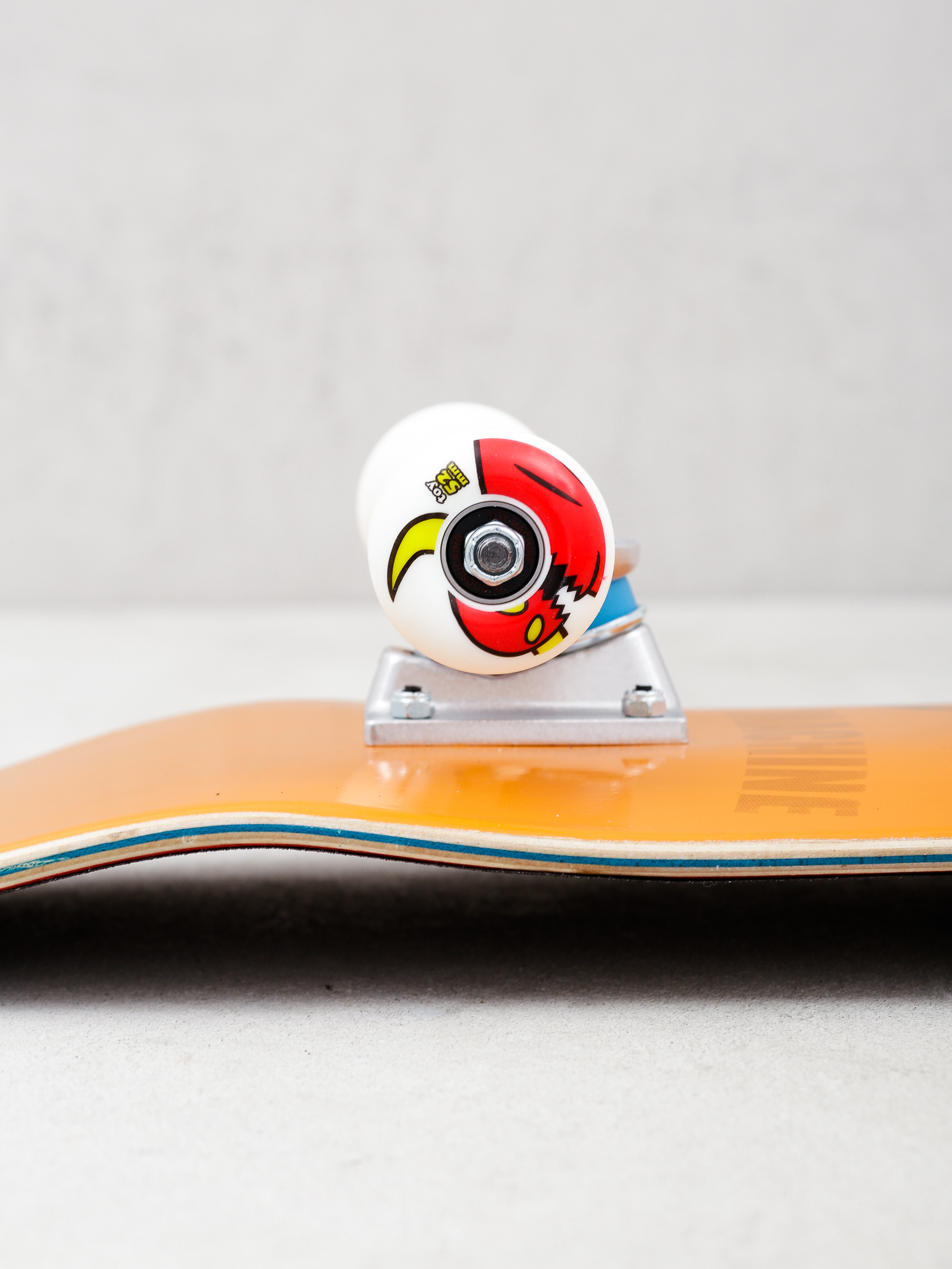 Toy Machine Bored Sect Skateboard (blue/orange)