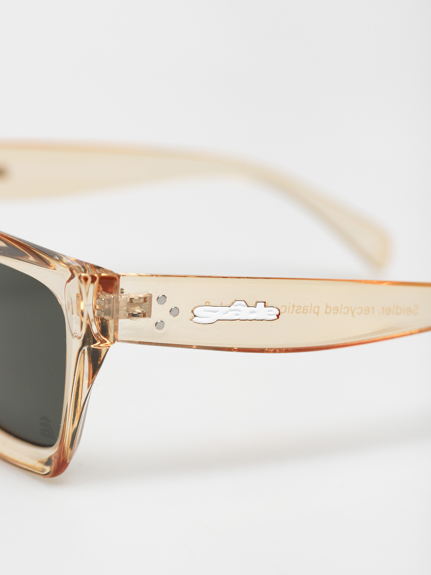 Szade Seidler Sunglasses (naked crystal/moss)