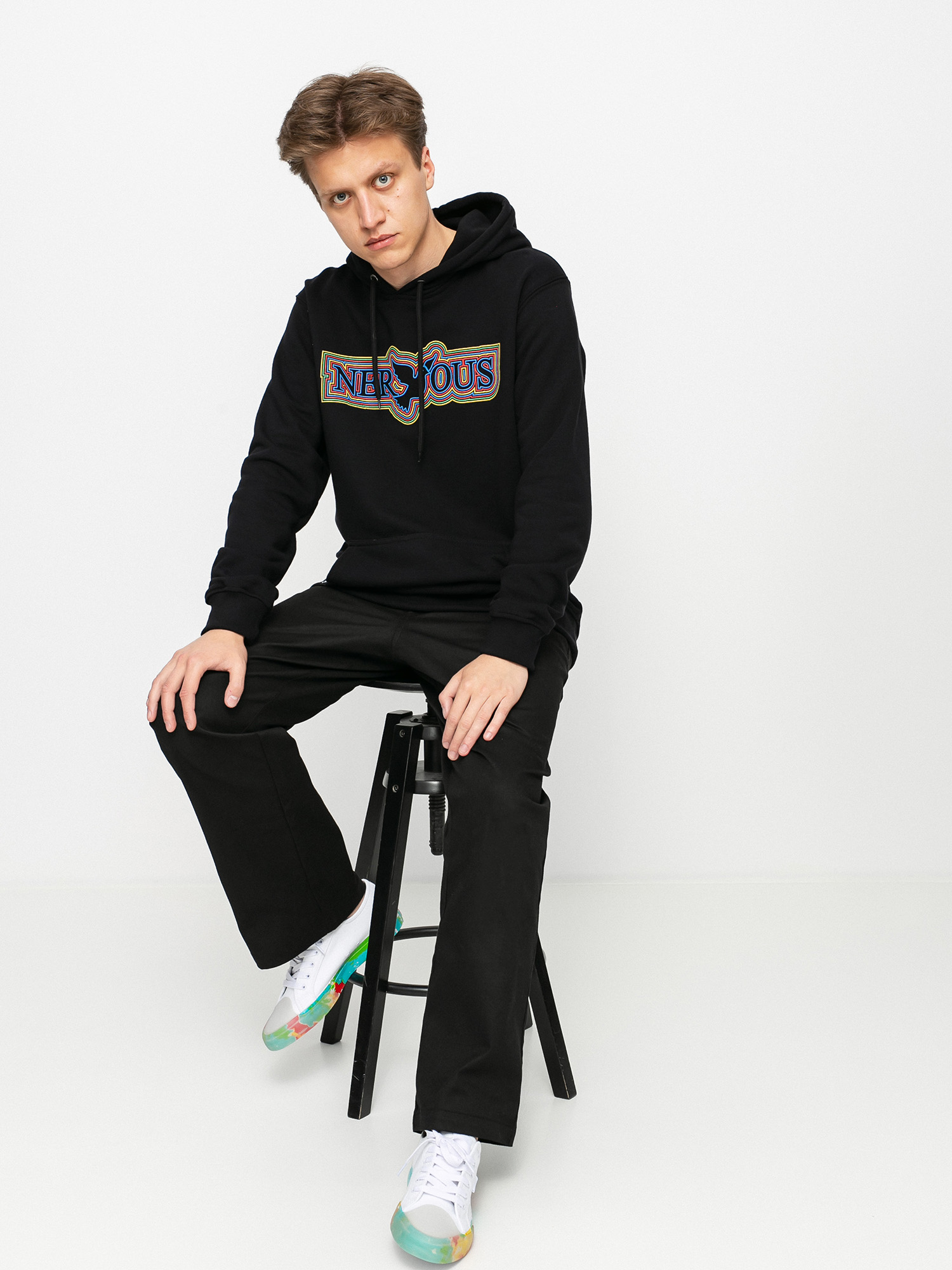 Nervous Classic Tribe HD Hoodie (black)