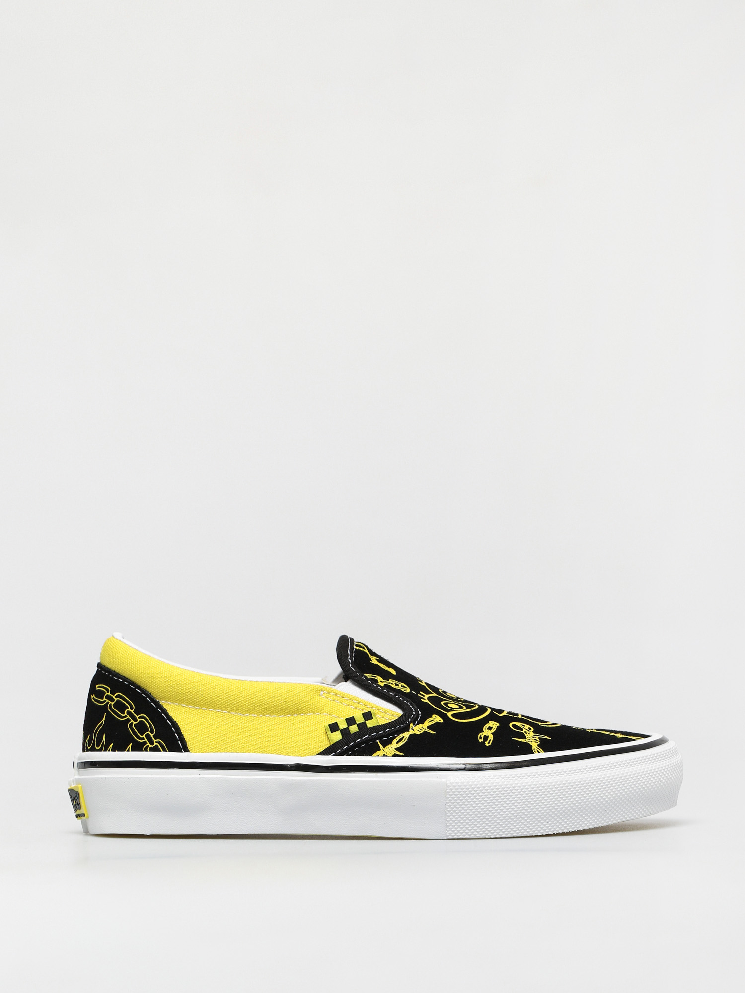 Vans X Spongebob Skate Slip On Shoes (spongebob/gigliotti)