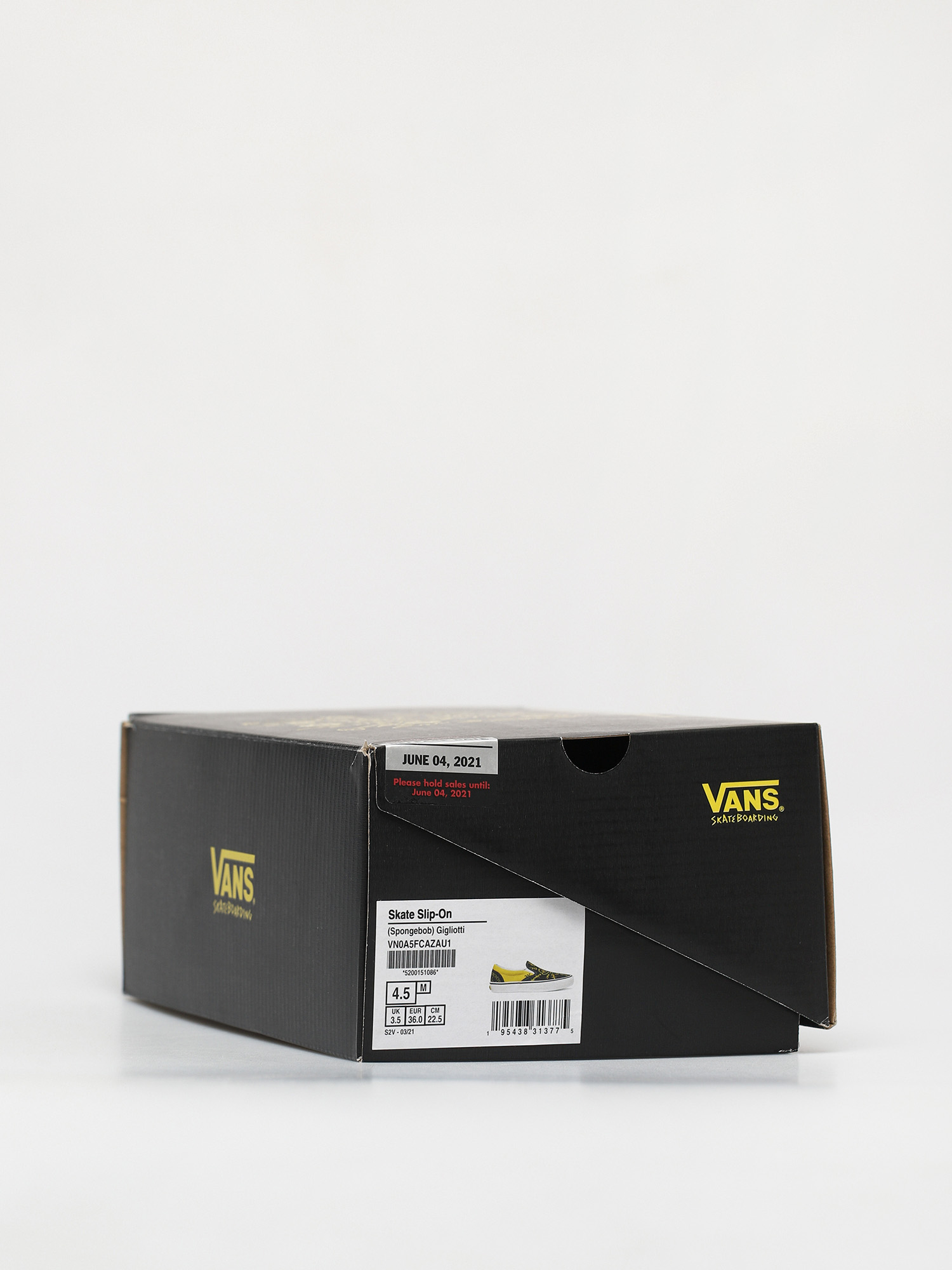 Vans X Spongebob Skate Slip On Shoes (spongebob/gigliotti)