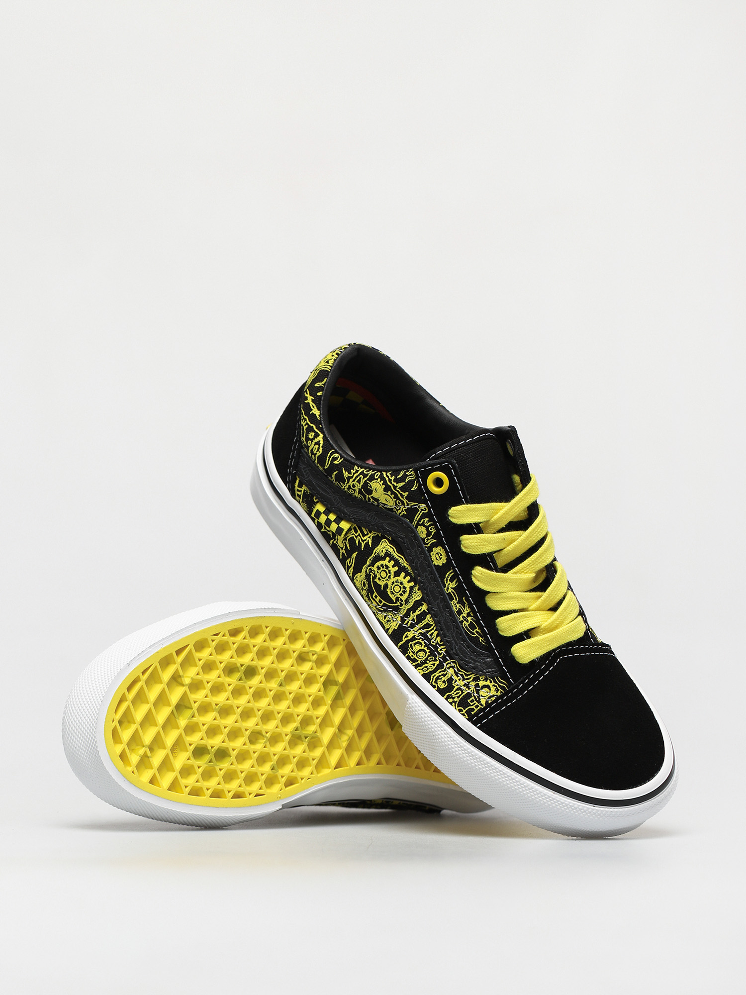 Vans X Spongebob Skate Old Skool Shoes black (spongebob/gigliotti)