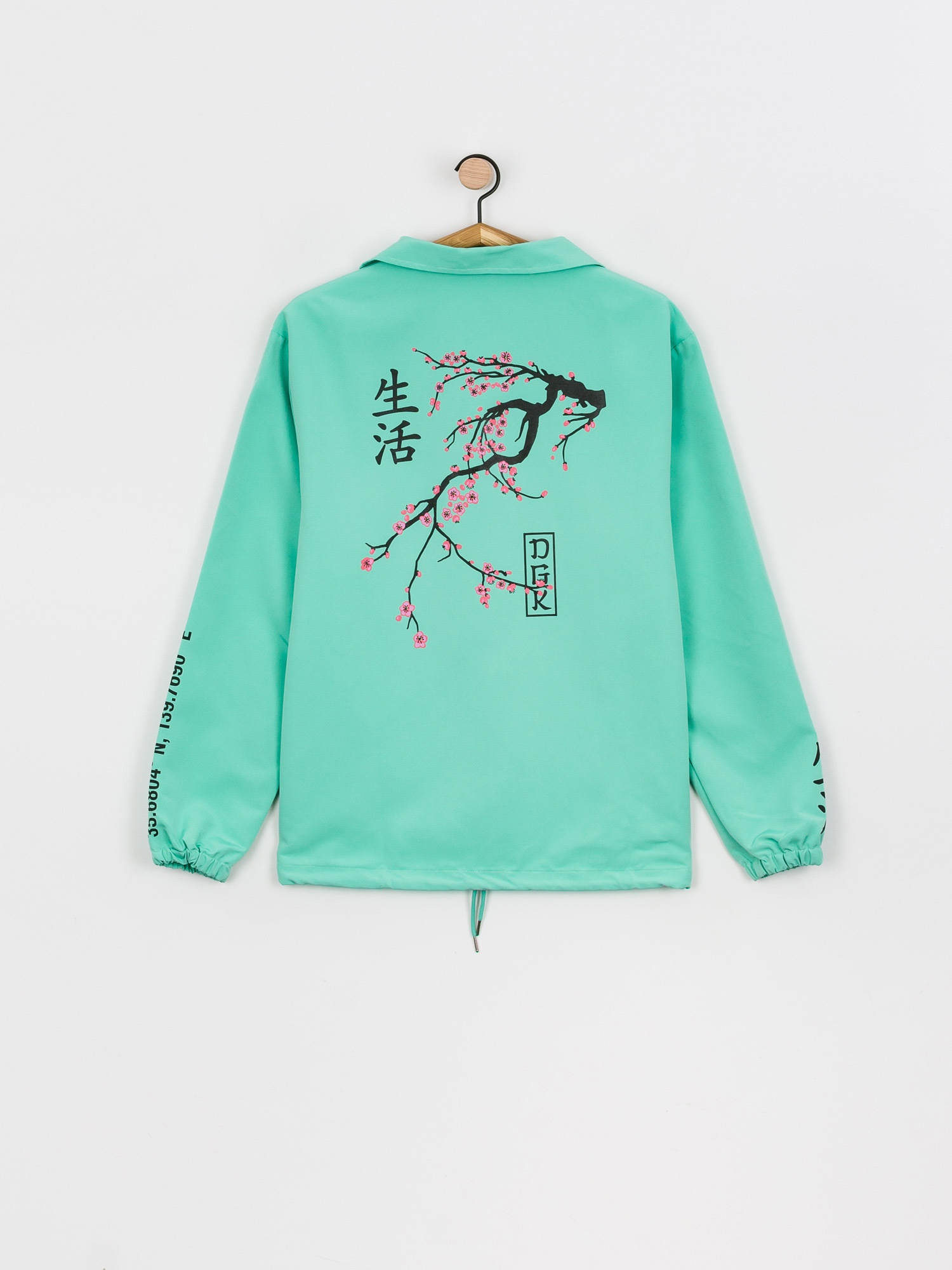 DGK Arise Coaches Jacket (light green)