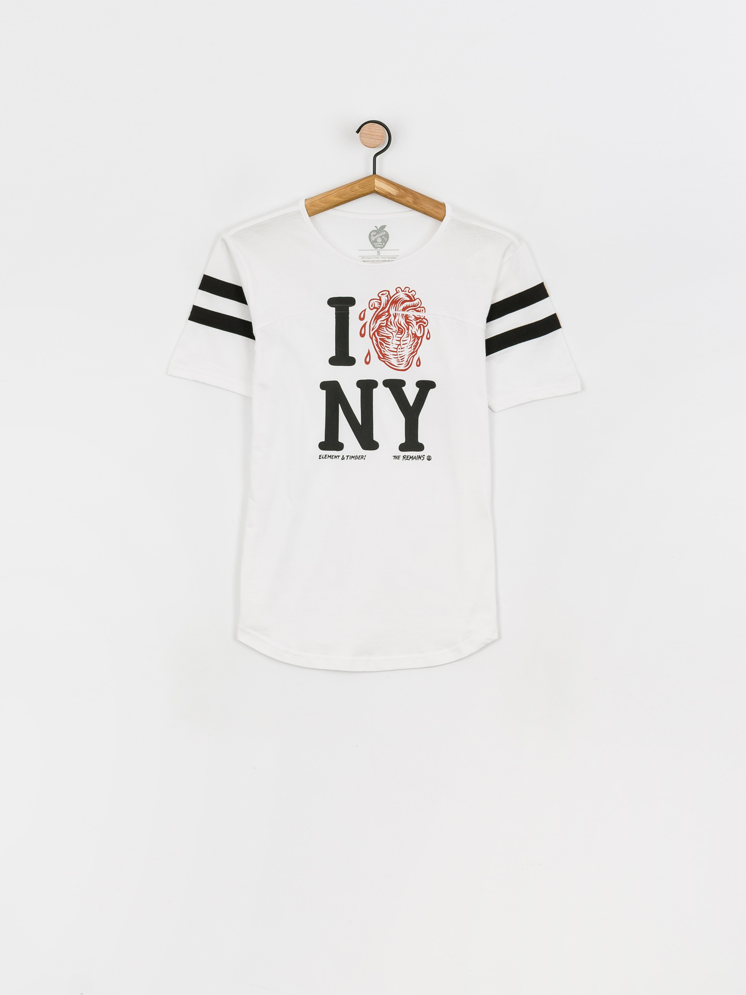 Element I Heart Football T-Shirt Wmn (optic white)