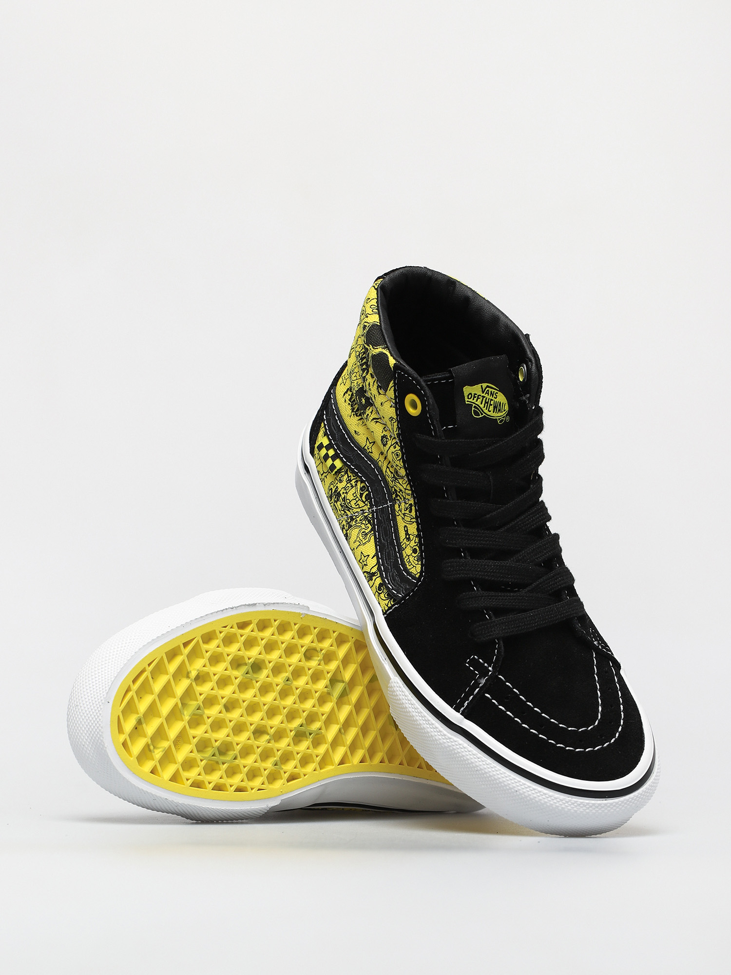Vans X Spongebob Skate Sk8 Hi Shoes (spongebob/gigliotti)