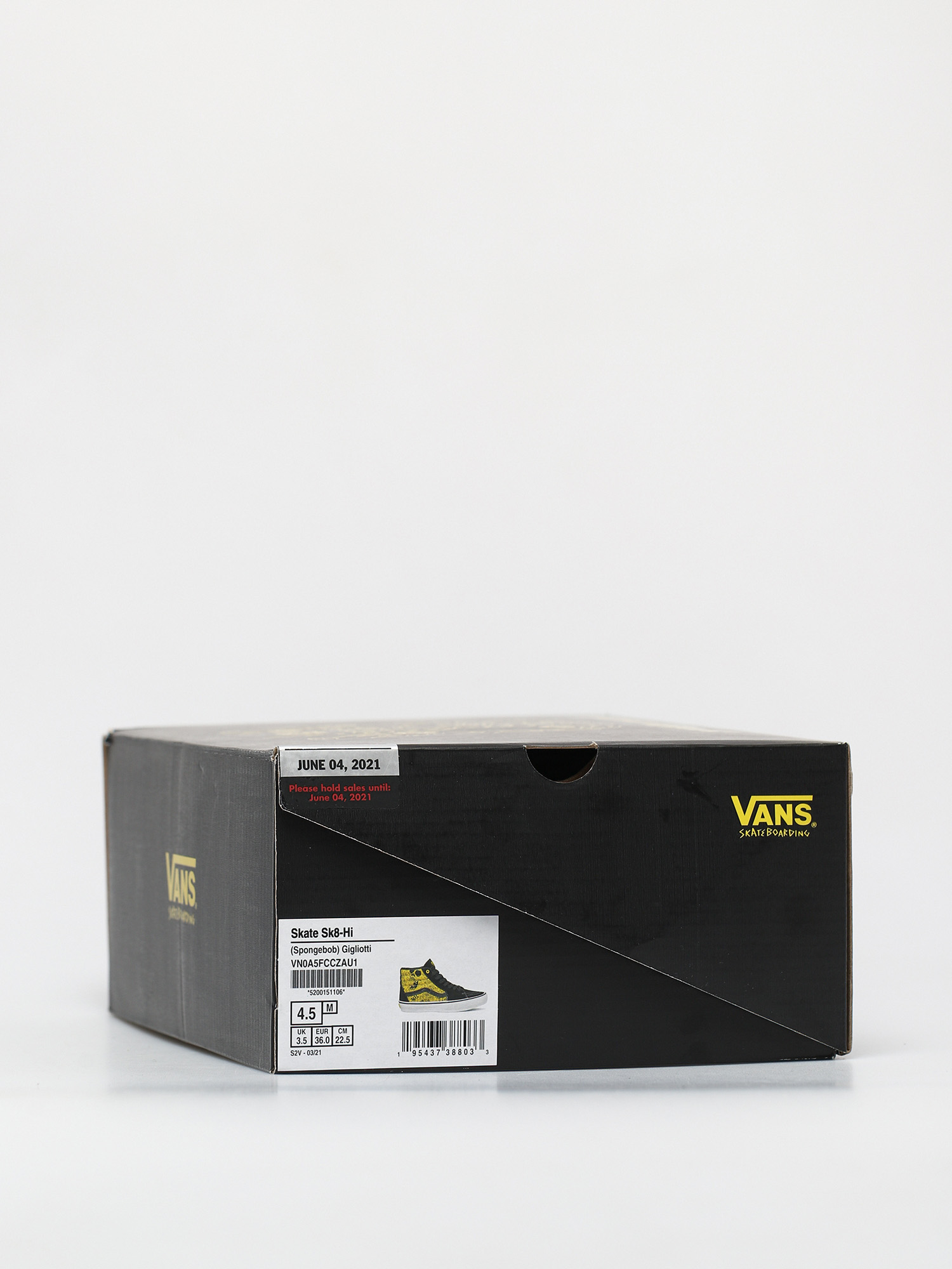 Vans X Spongebob Skate Sk8 Hi Shoes (spongebob/gigliotti)