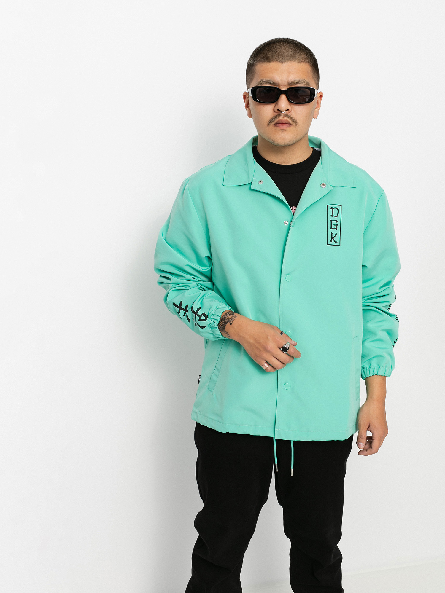 DGK Arise Coaches Jacket (light green)
