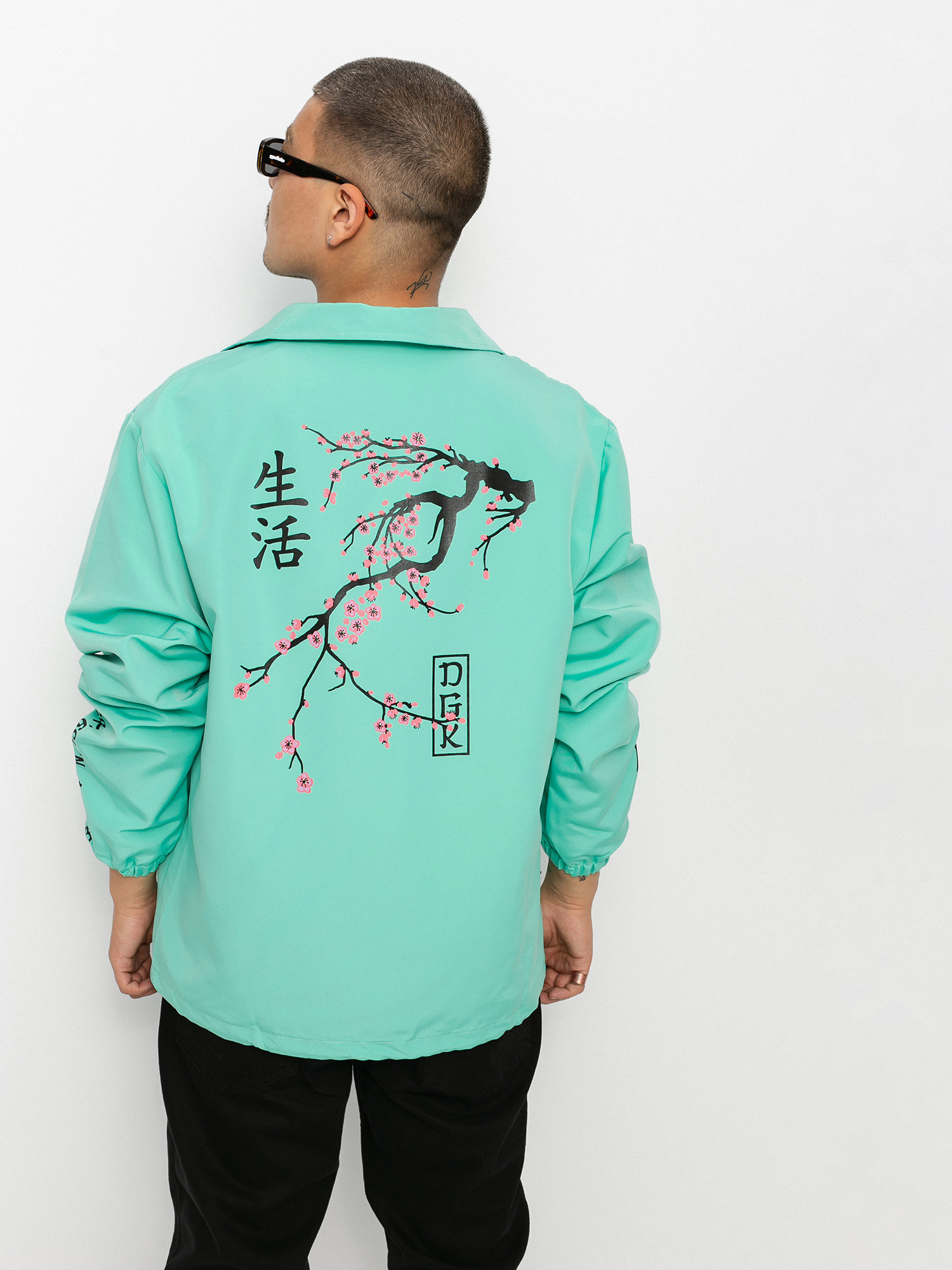 DGK Arise Coaches Jacket (light green)