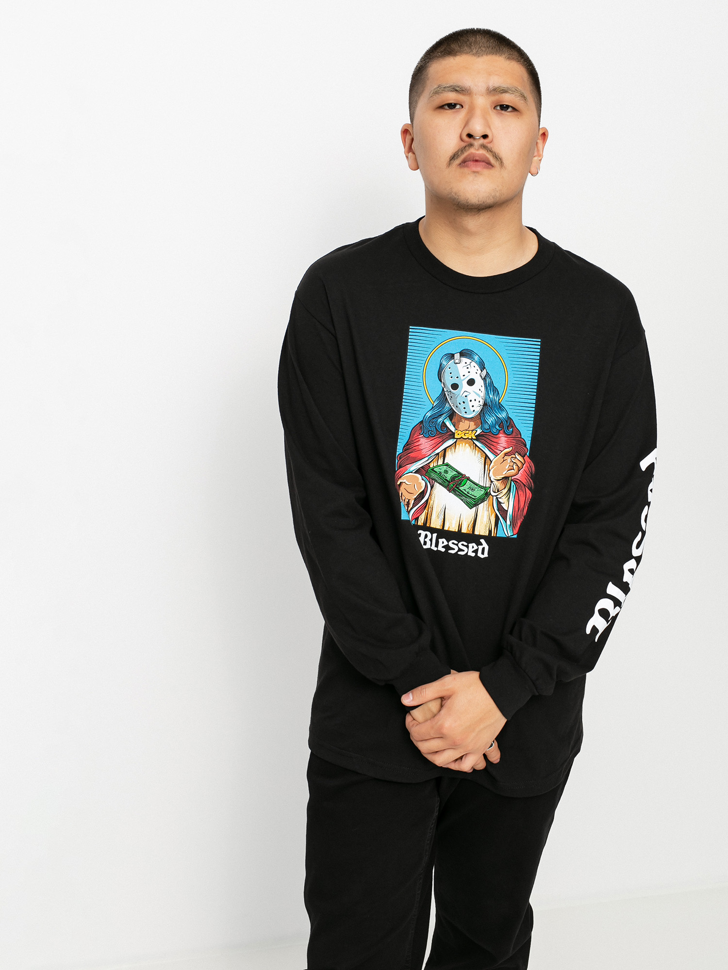 DGK Saints Longsleeve (black)