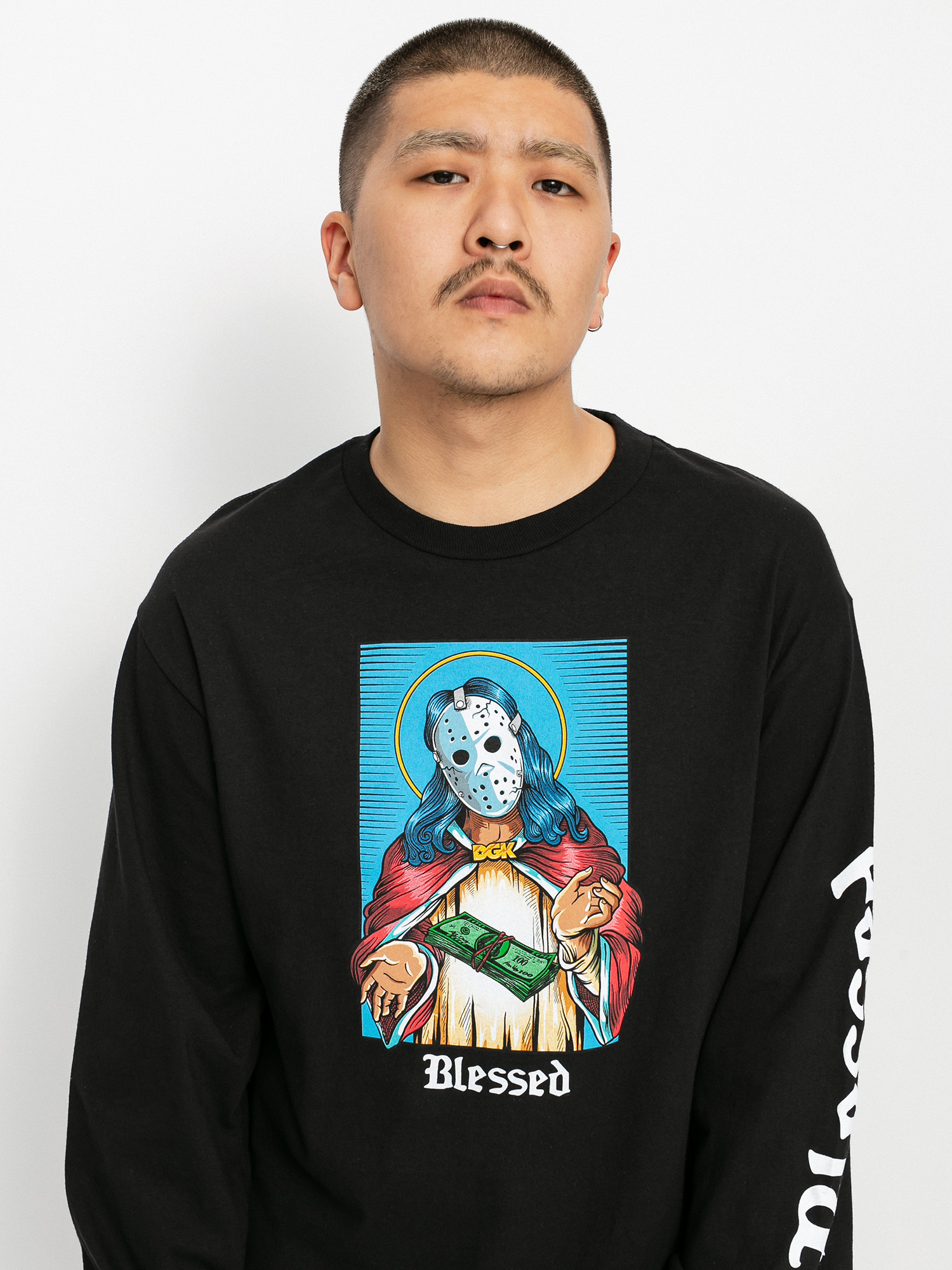 DGK Saints Longsleeve (black)