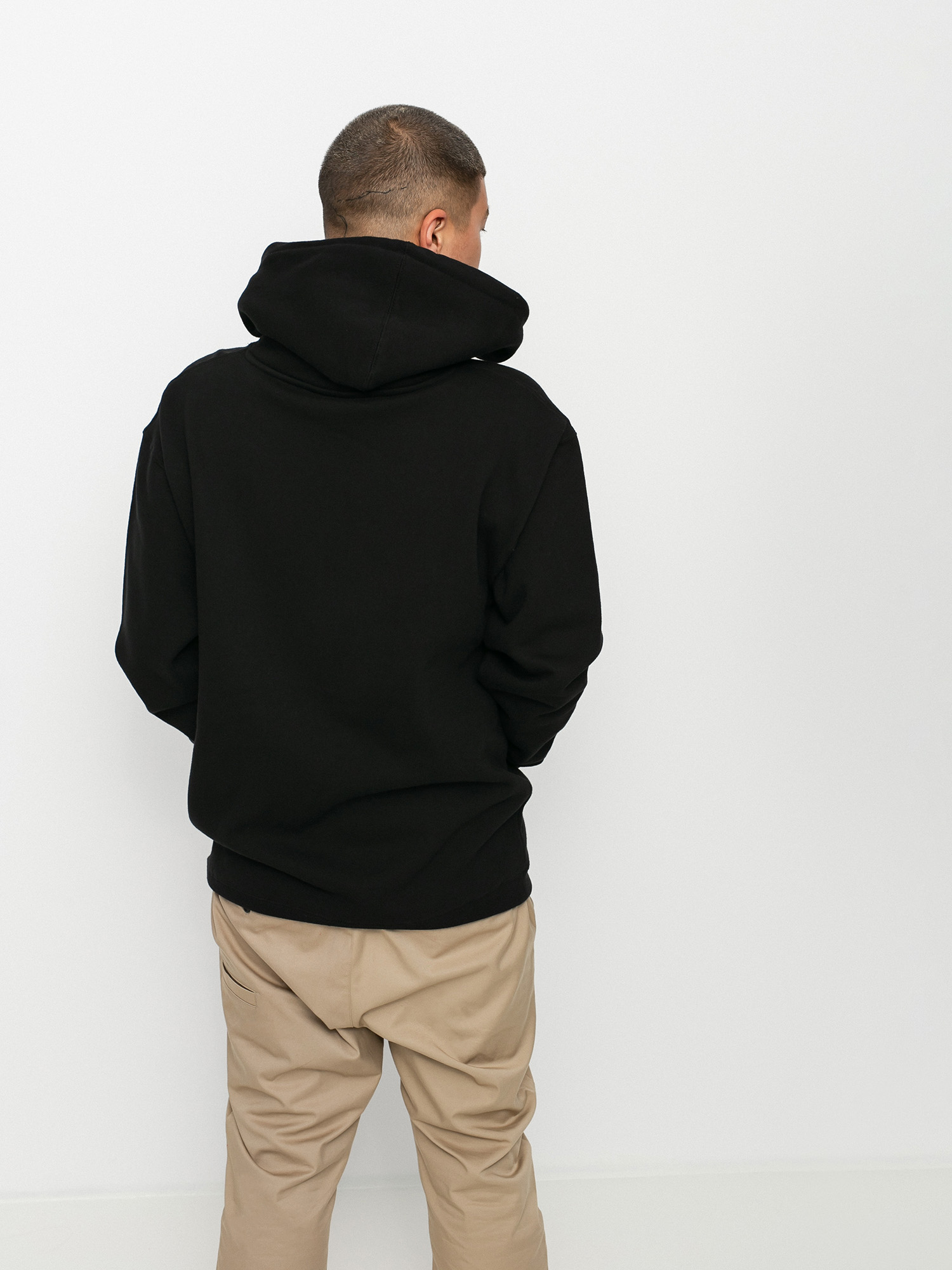 Spitfire Big Head HD Hoodie (black/yellow)