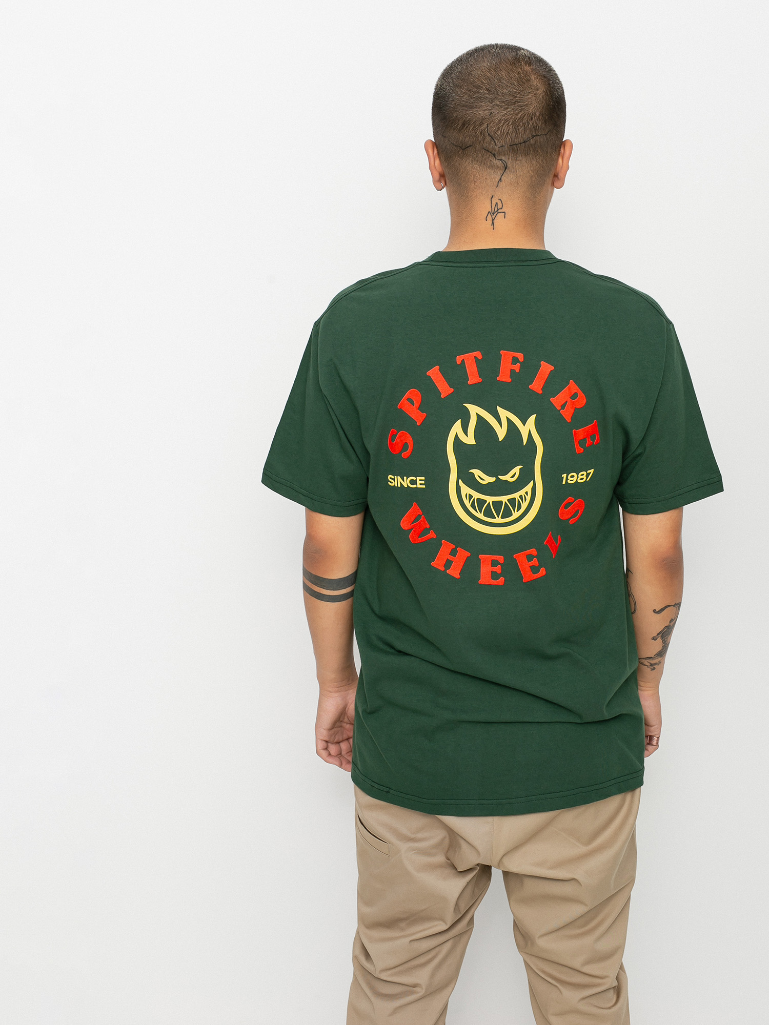 Spitfire Big Head Classic T-Shirt (forest green)