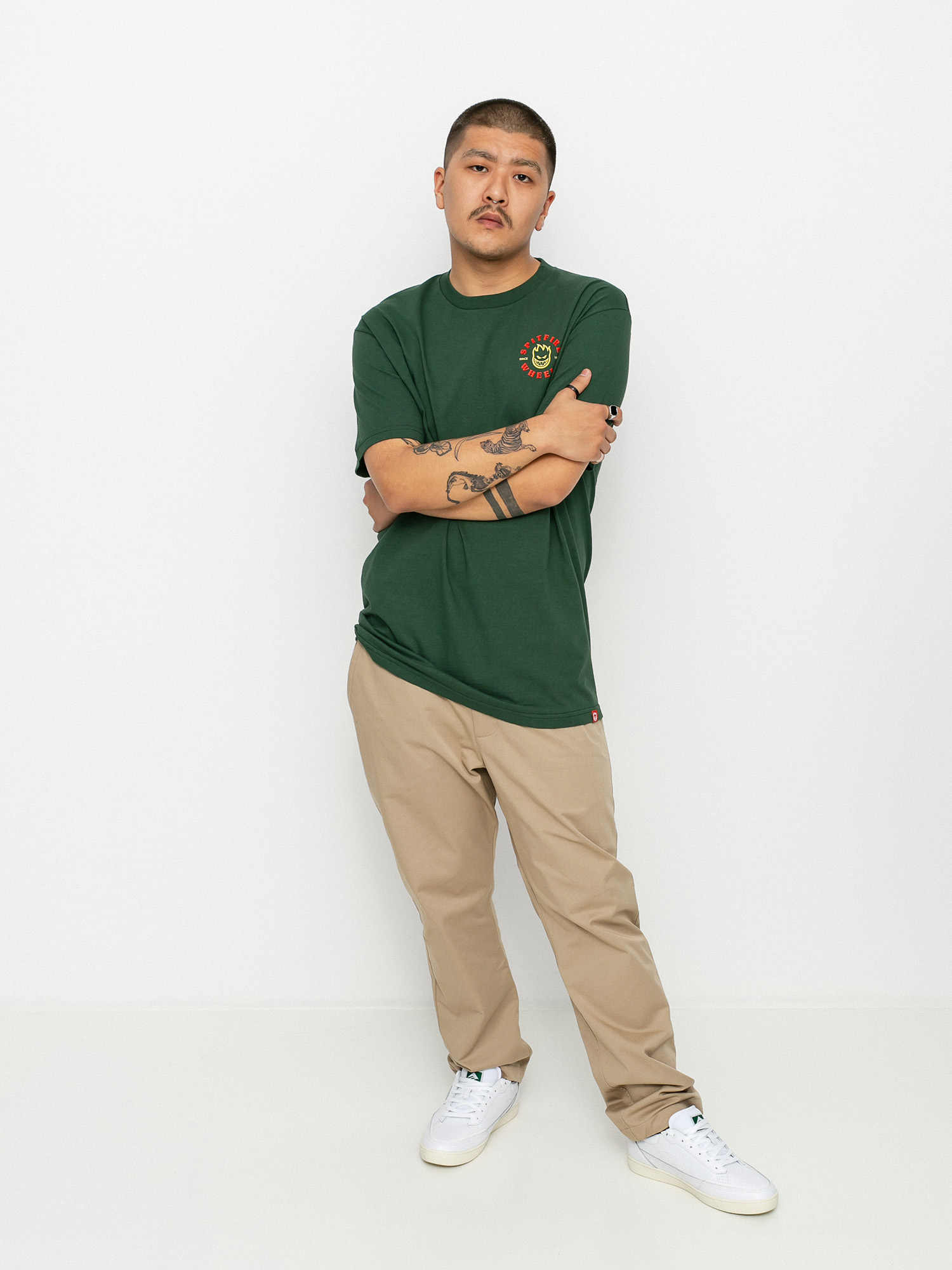 Spitfire Big Head Classic T-Shirt (forest green)