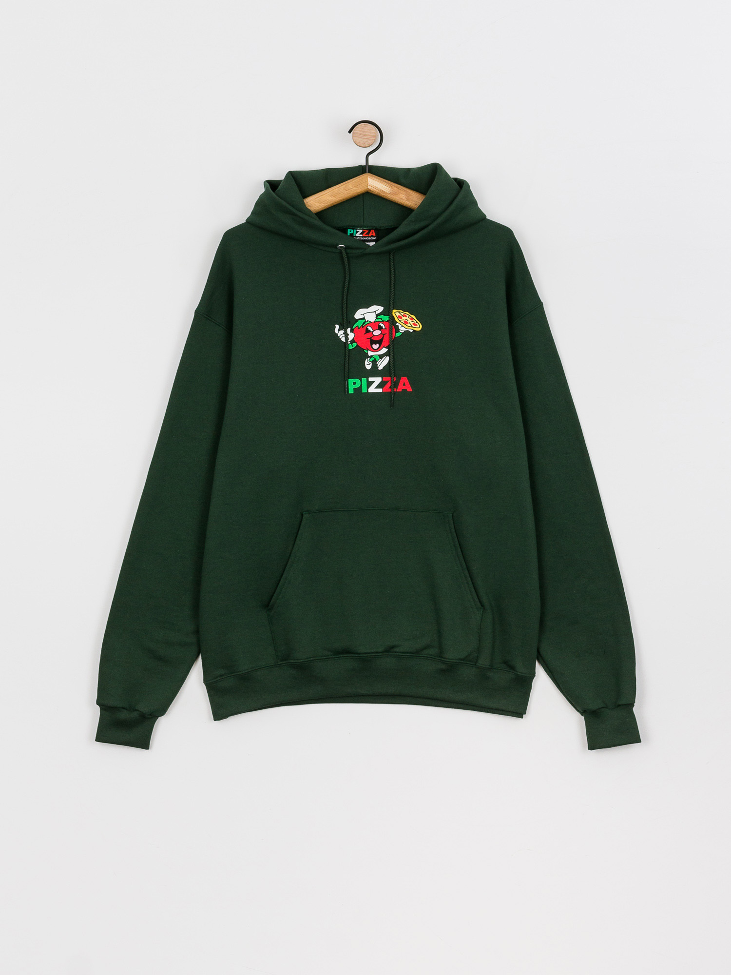 Pizza Skateboards Tomato Chef Champion HD Hoodie (green)